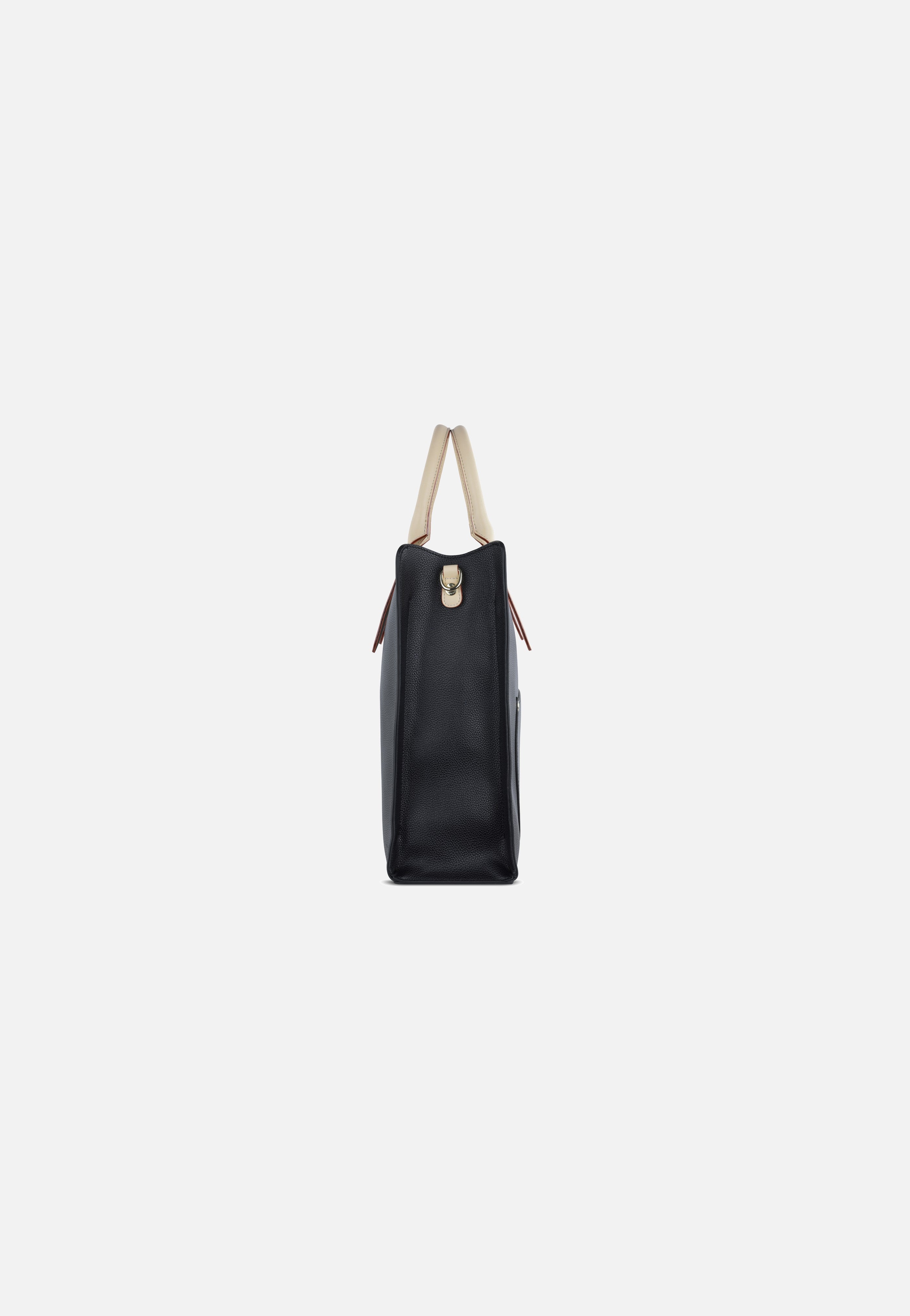 Bugatti Ella Top Handle L Schwarz Tote Bag