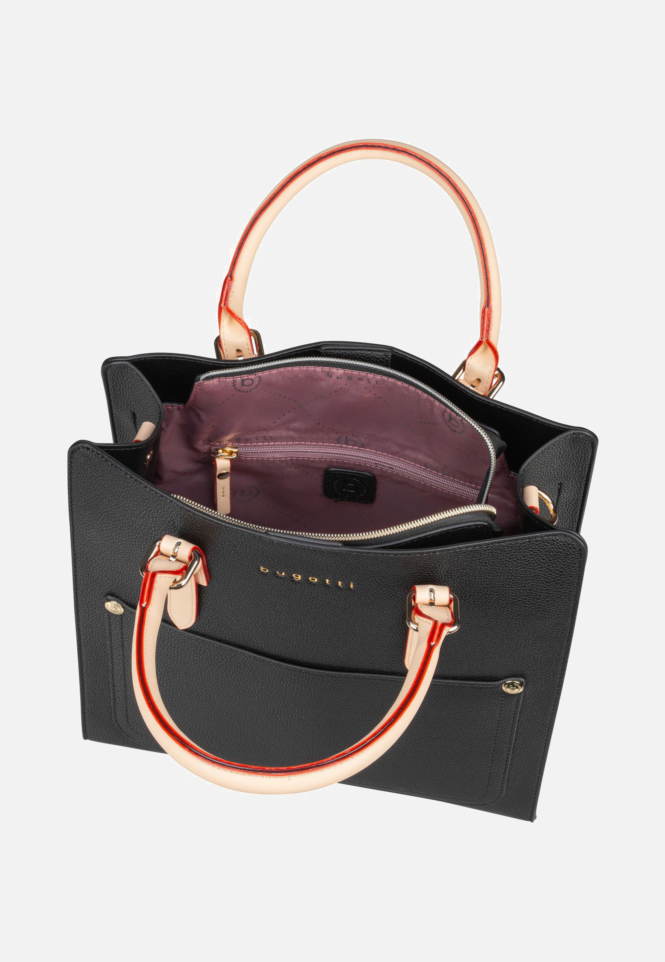 Bugatti Ella Top Handle Large Dunkelbraun Tote Bag