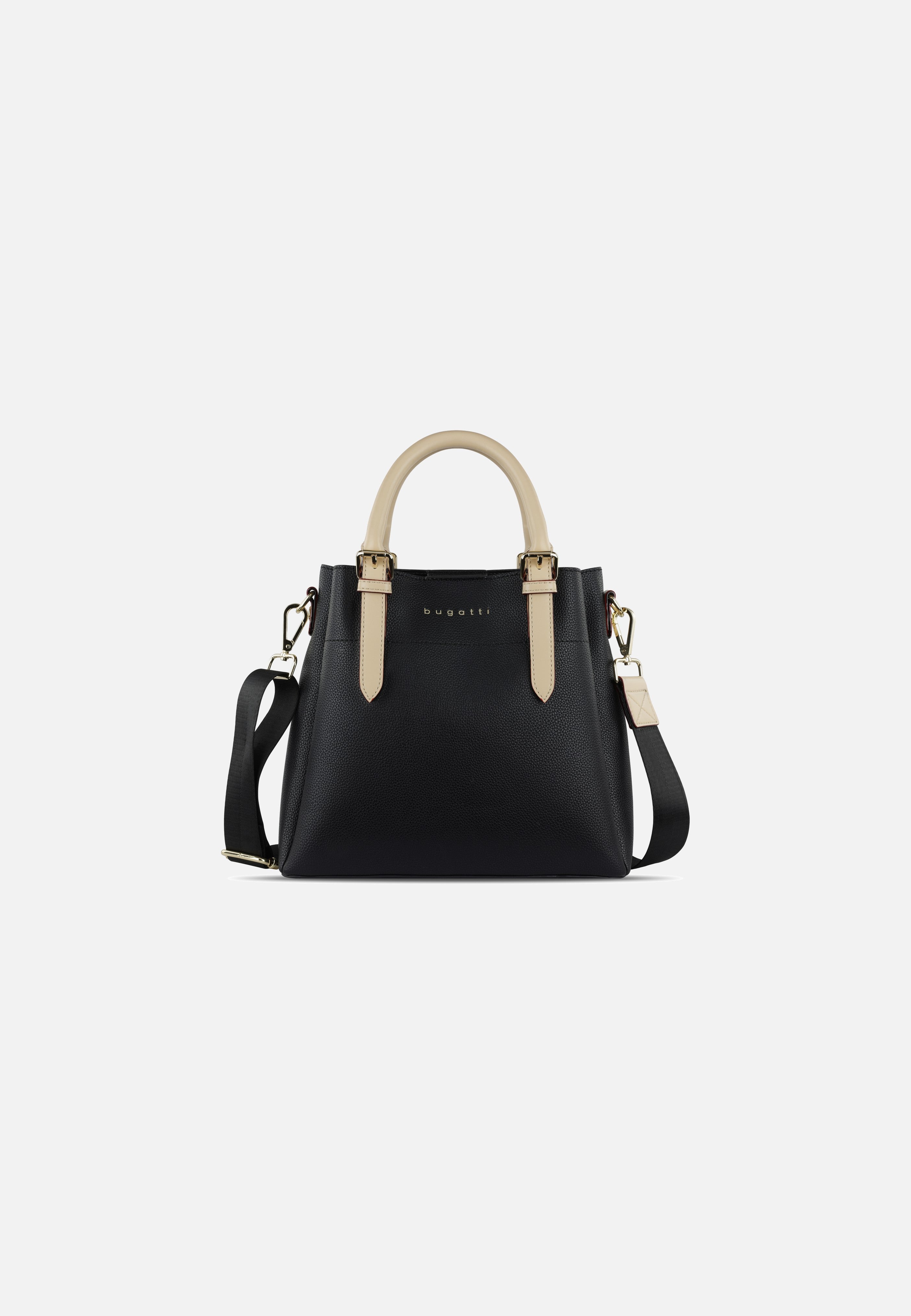 Bugatti Ella Top Handle M Schwarz Handle Bag