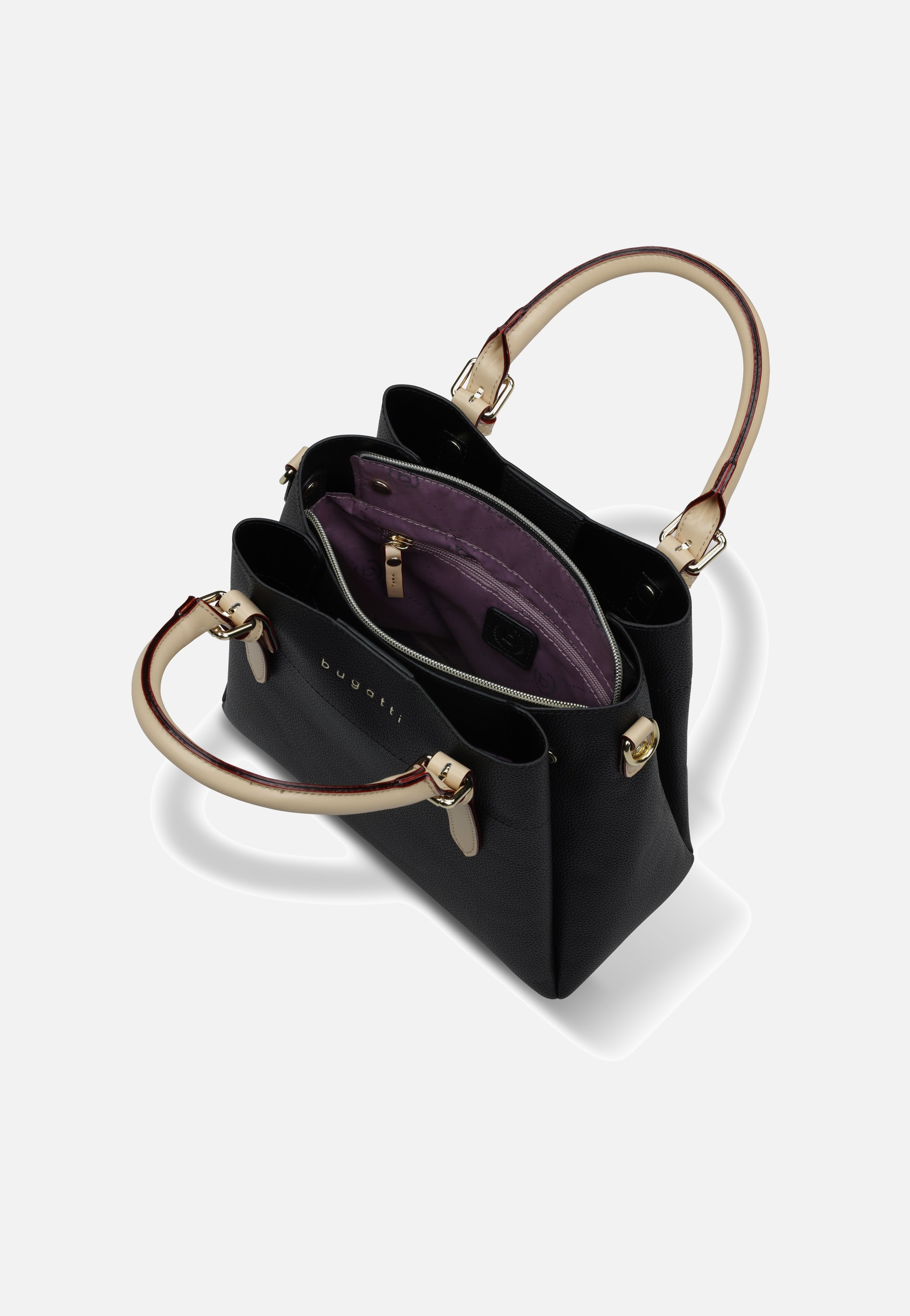 Bugatti Ella Top Handle M Schwarz Handle Bag