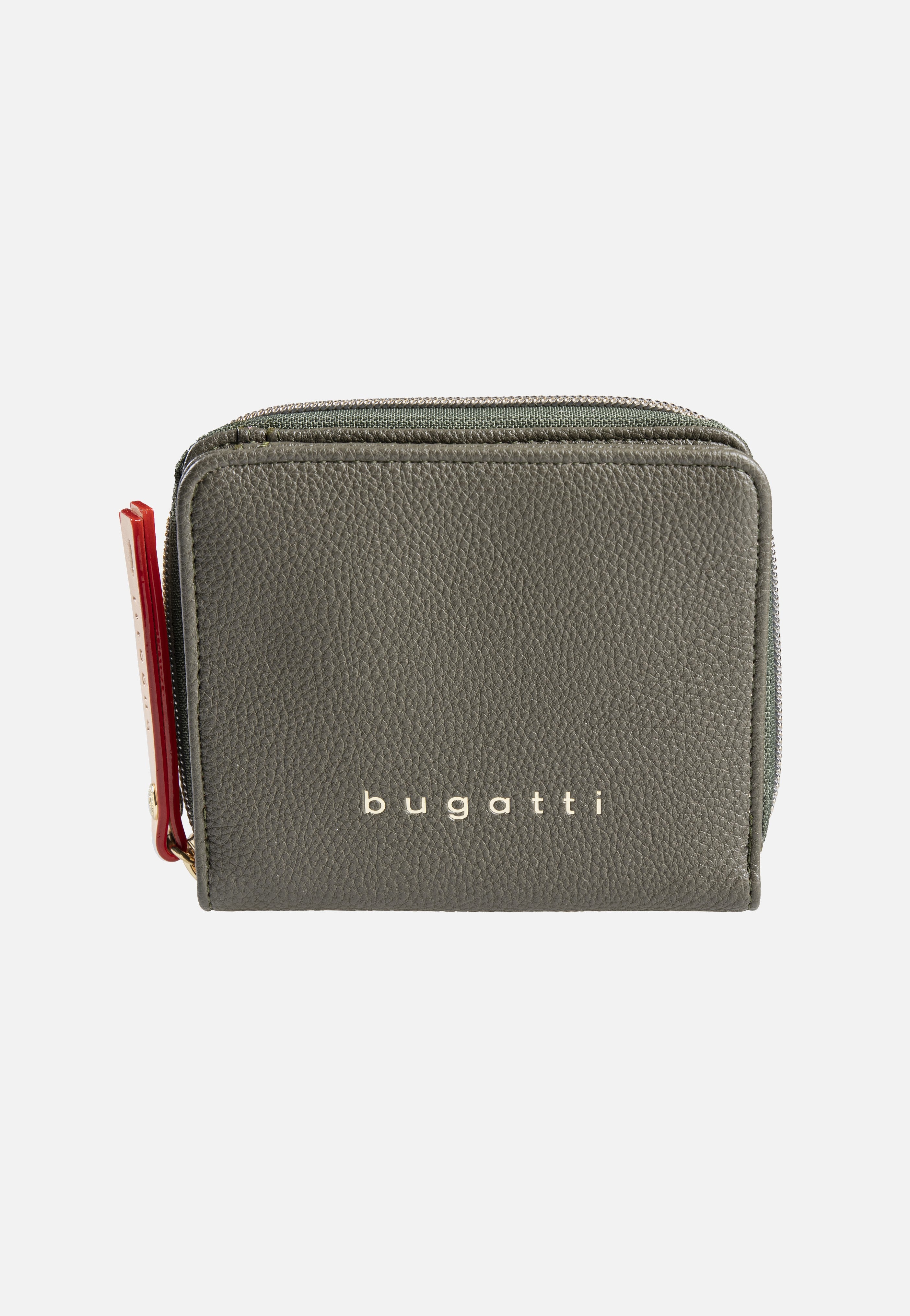 Bugatti Ella Zipped Ladies Purse Olive Portemonnaie