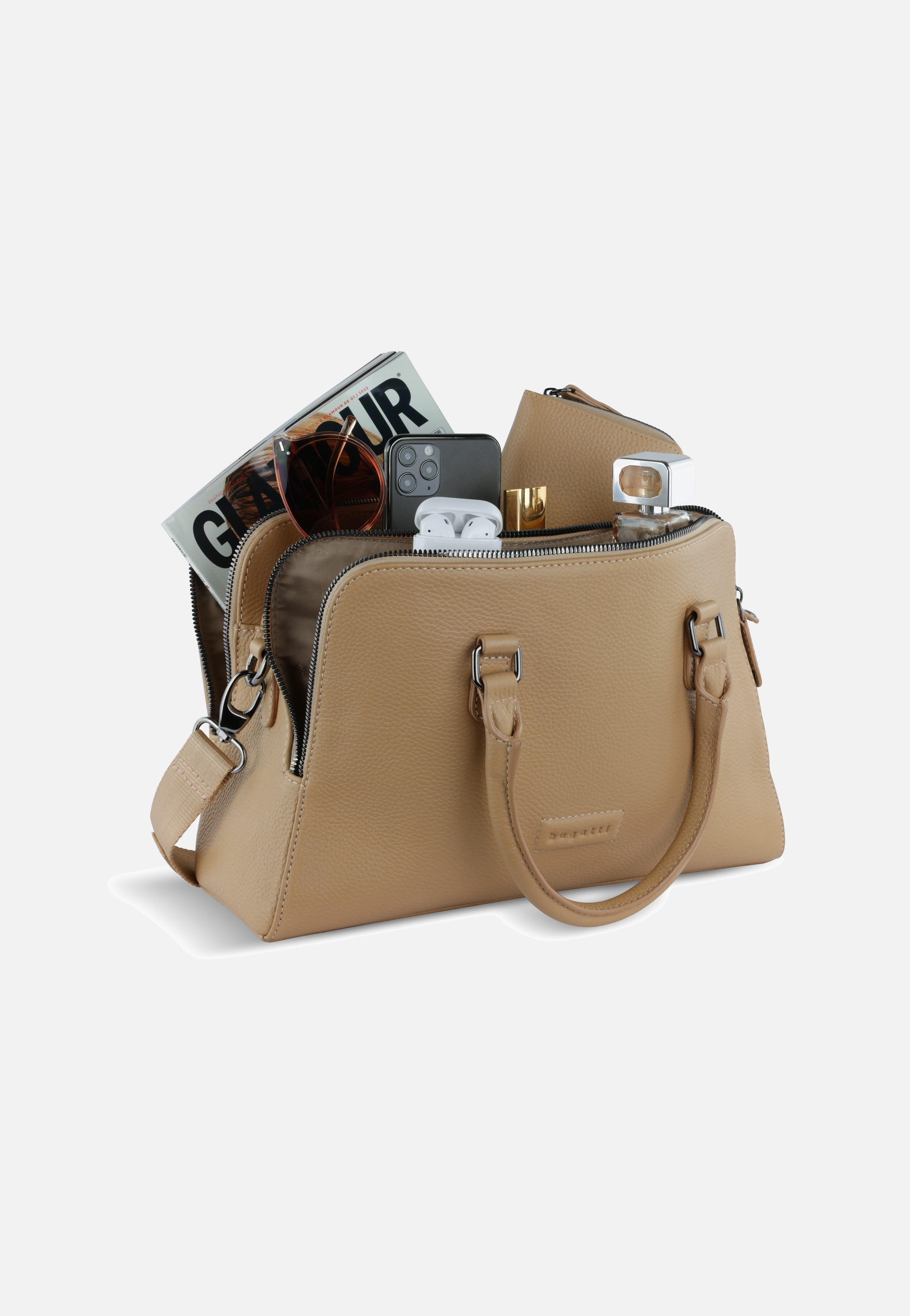 Bugatti Elsa Ladies Bag I Sand Satchel