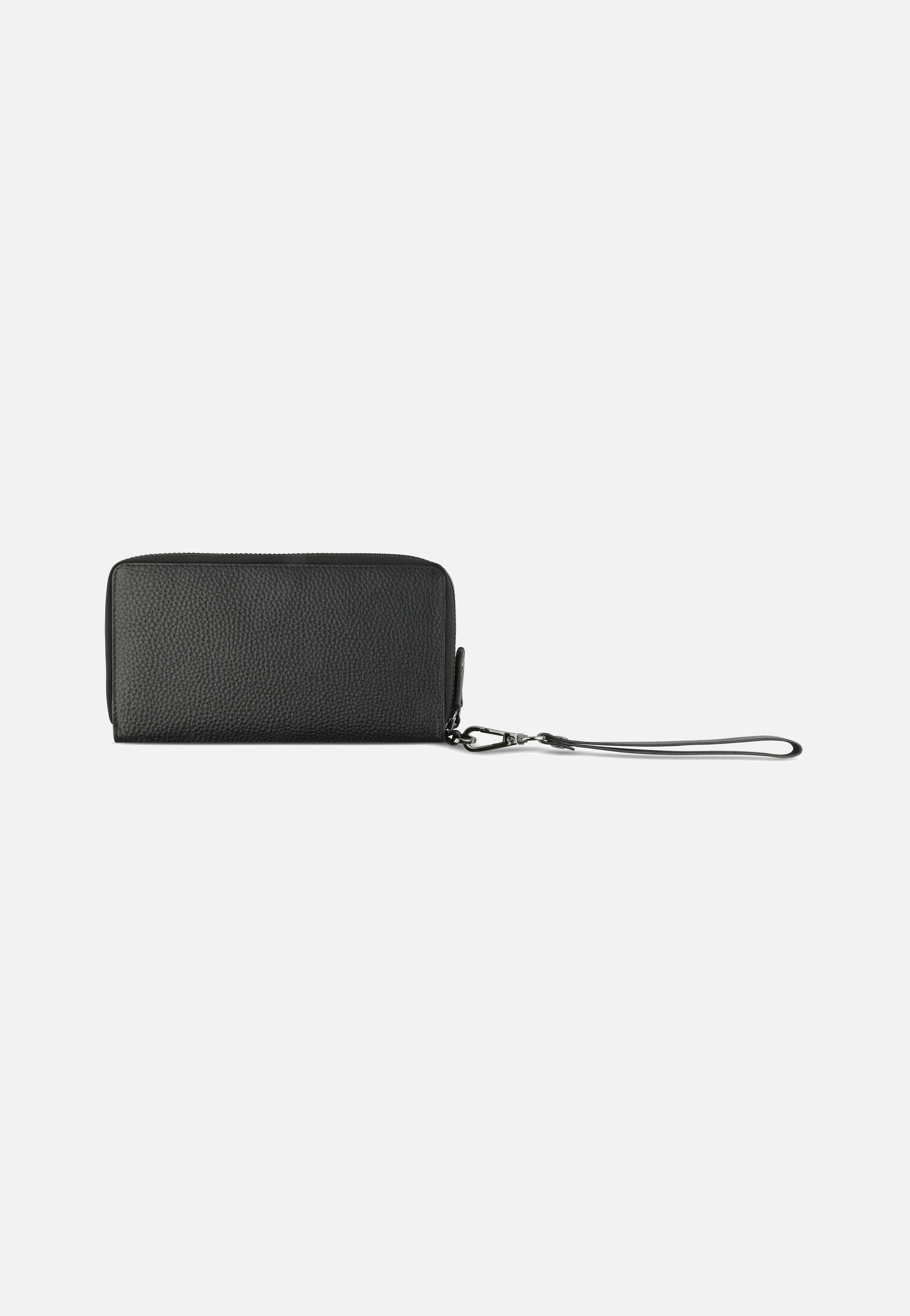 Bugatti Elsa Ladies Double Zip Schwarz Portemonnaie