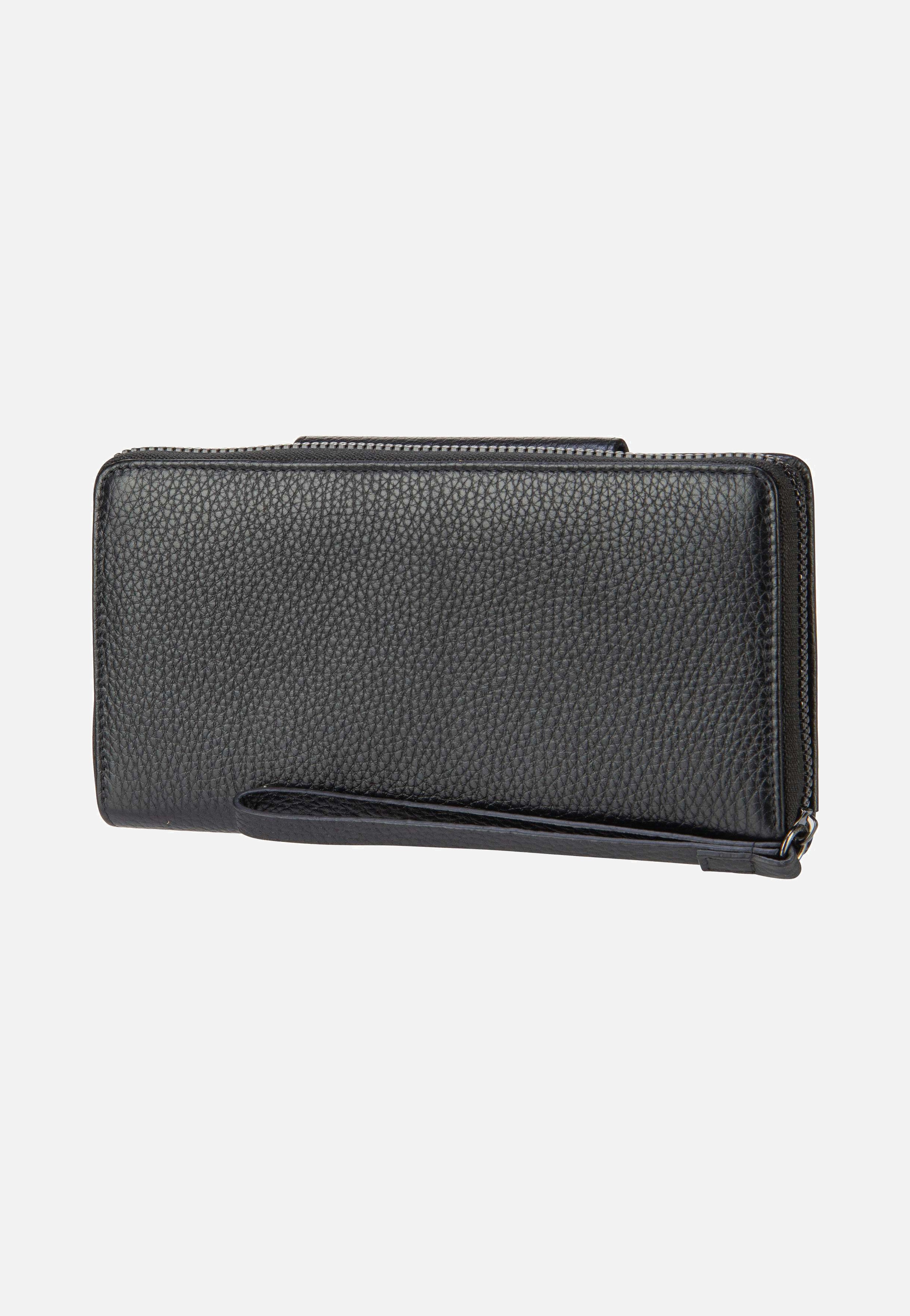 Bugatti Elsa Ladies Zip Large Schwarz Portemonnaie