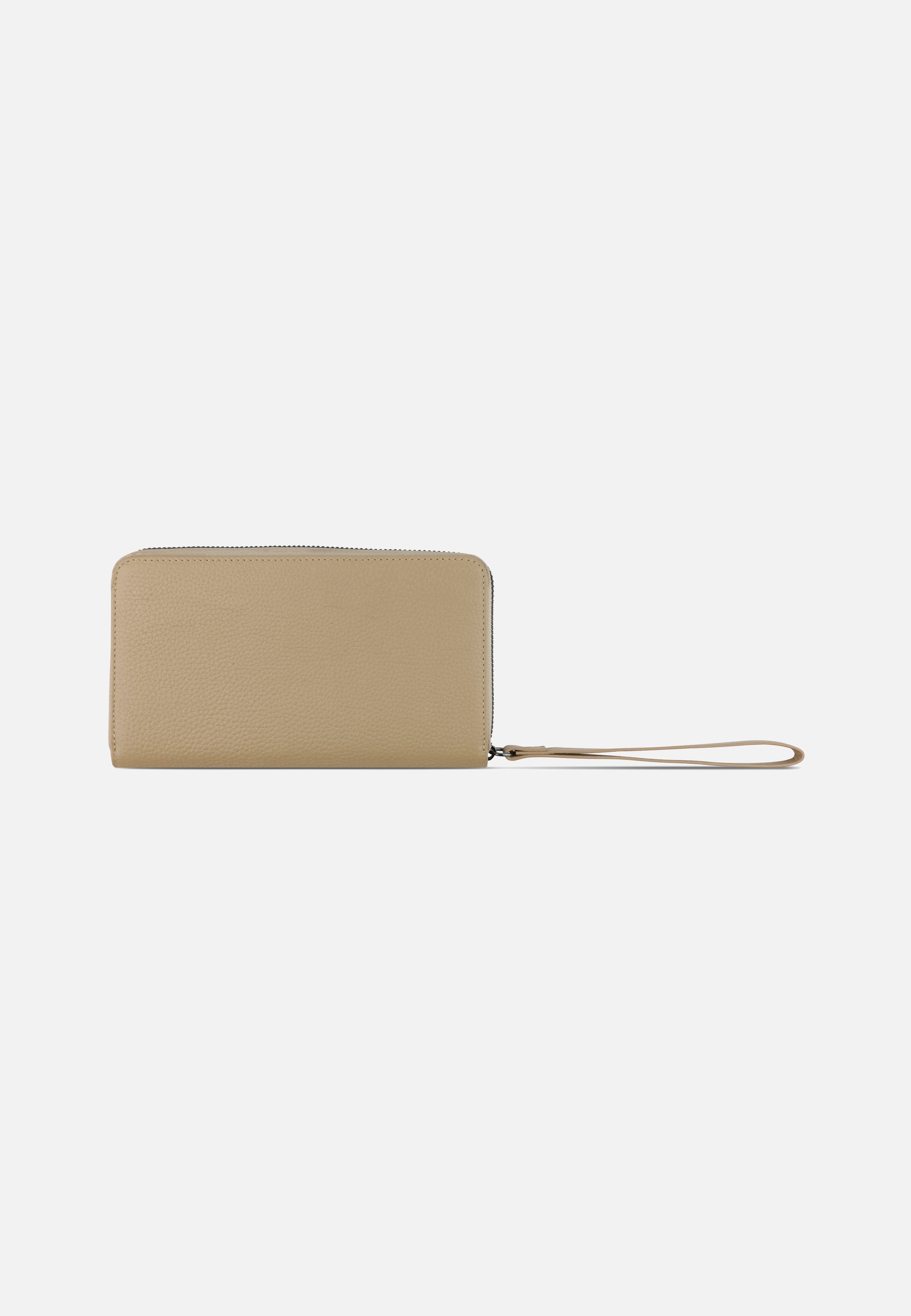 Bugatti Elsa Long Ladies Zip Key Sand Portemonnaie