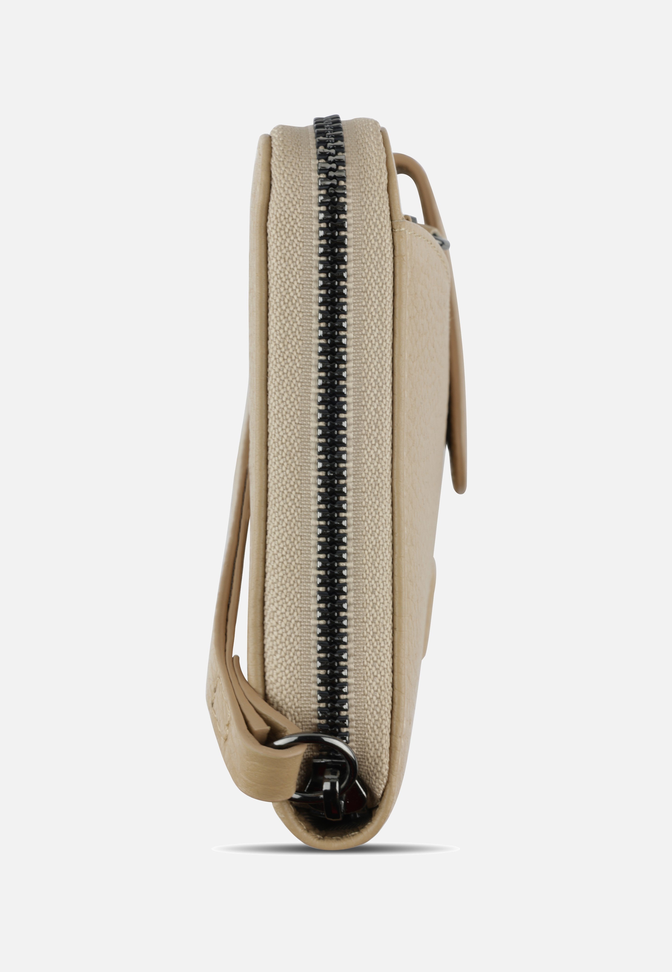 Bugatti Elsa Long Ladies Zip Key Sand Portemonnaie