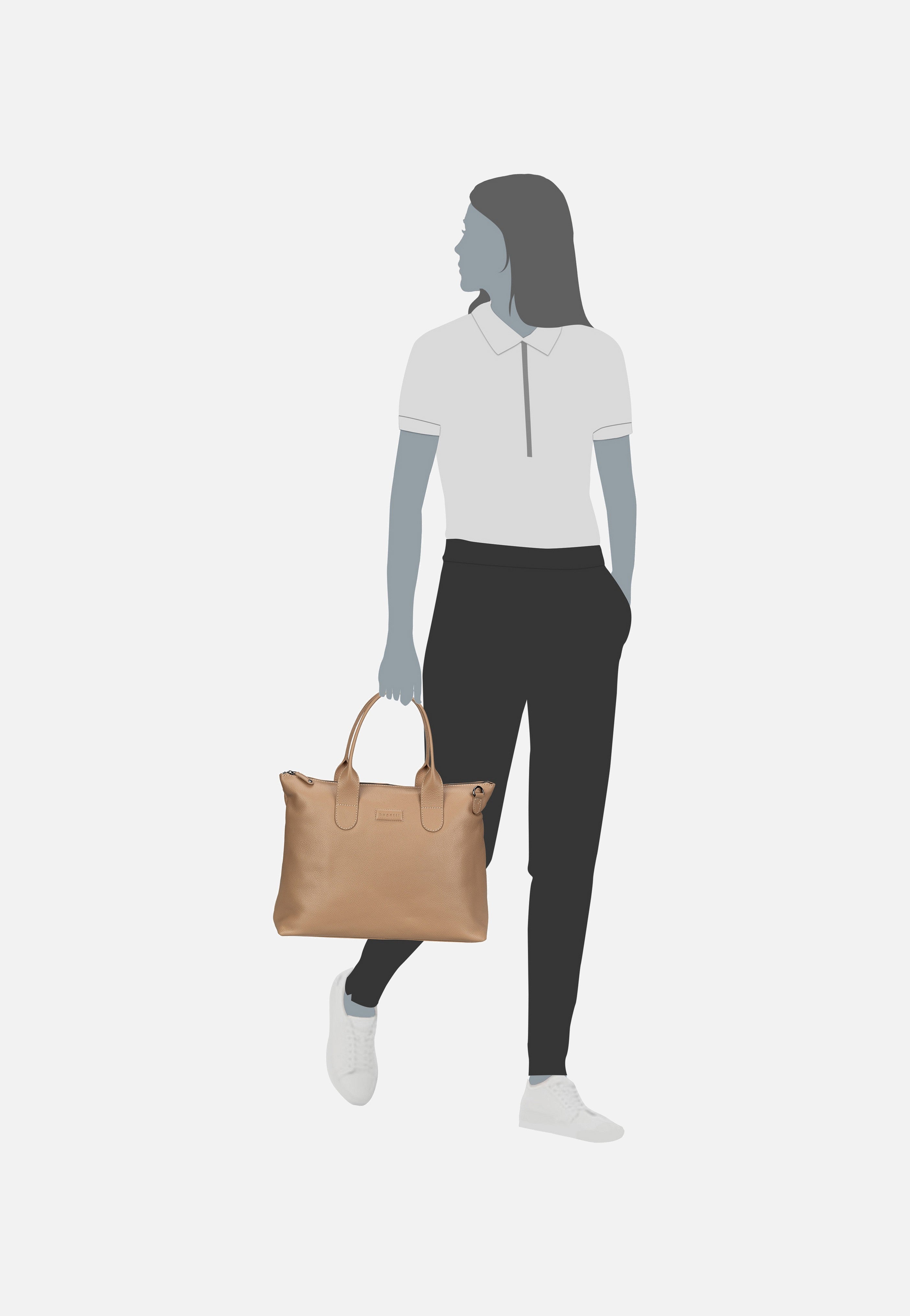 Bugatti Elsa Sand Tote Bag