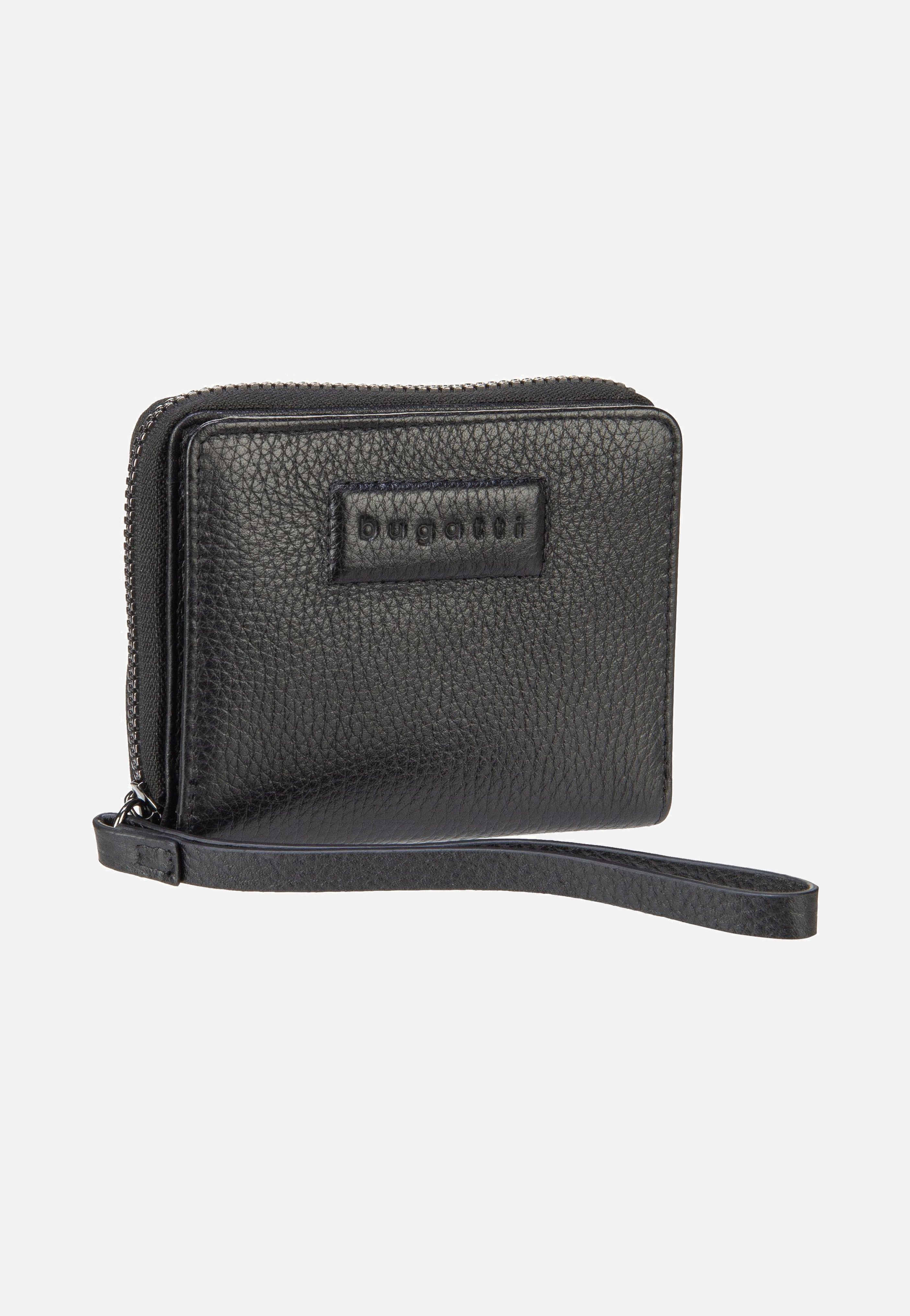 Bugatti Elsa Zip Ladies I Schwarz Portemonnaie