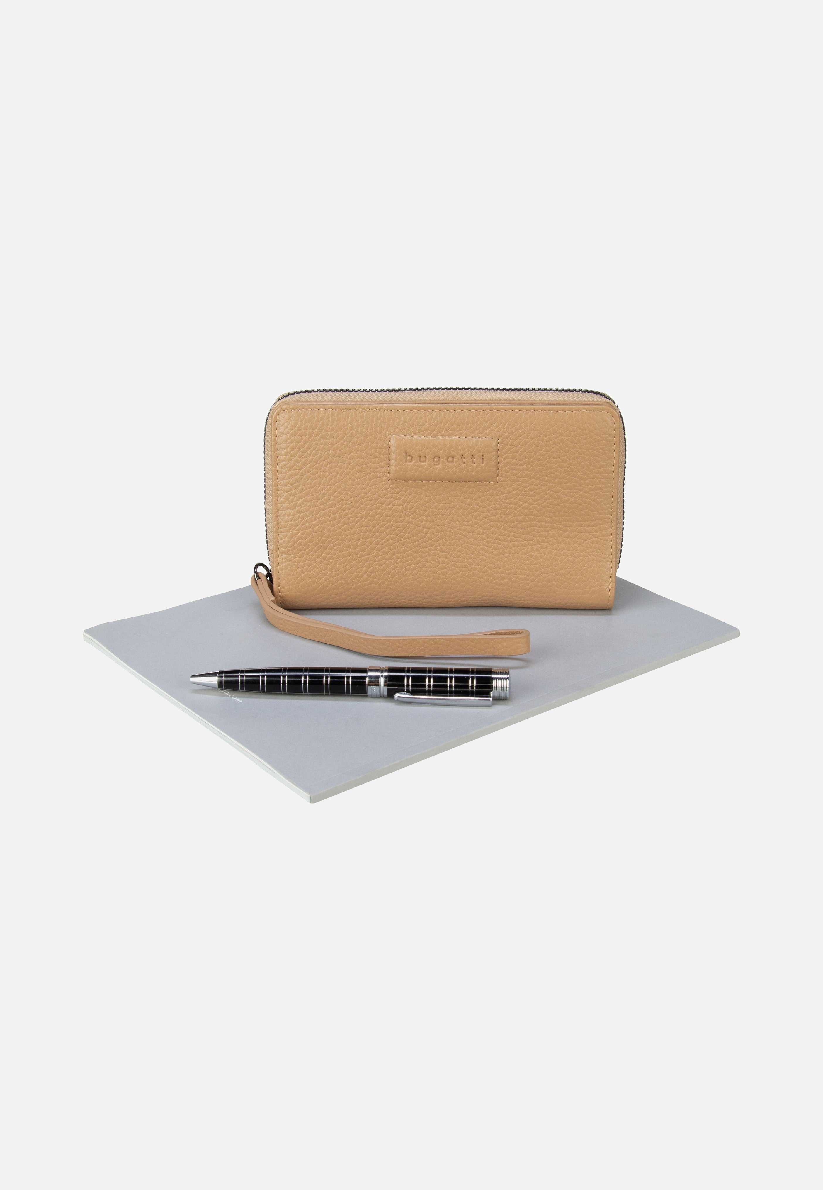 Bugatti Elsa Zip Ladies II Sand Portemonnaie