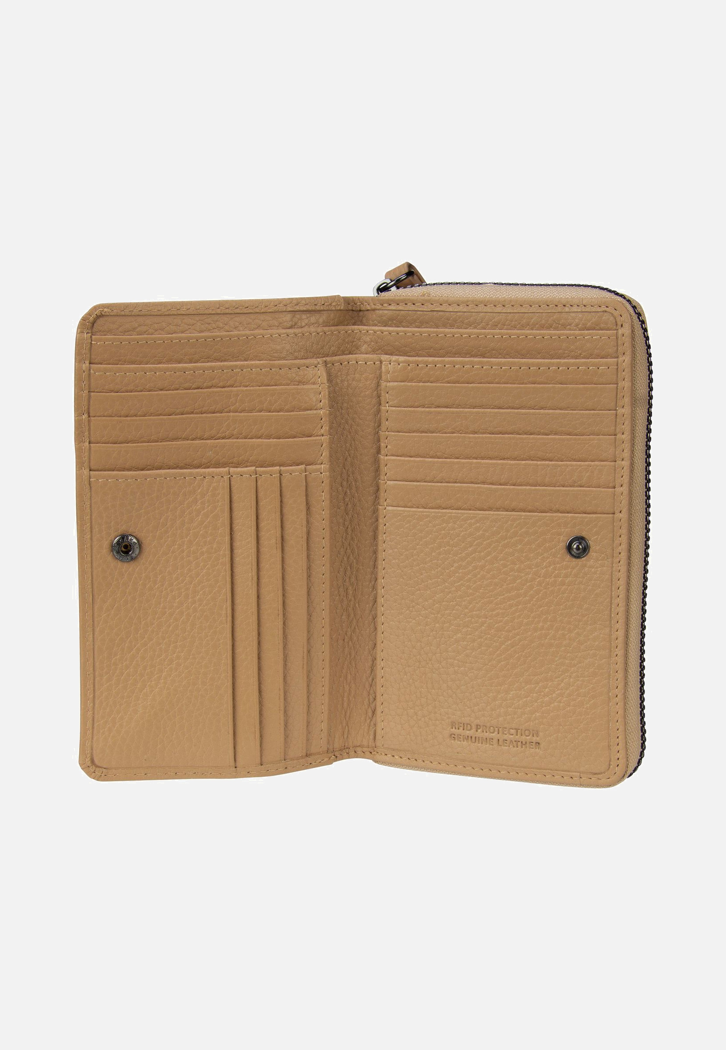 Bugatti Elsa Zip Ladies II Sand Portemonnaie