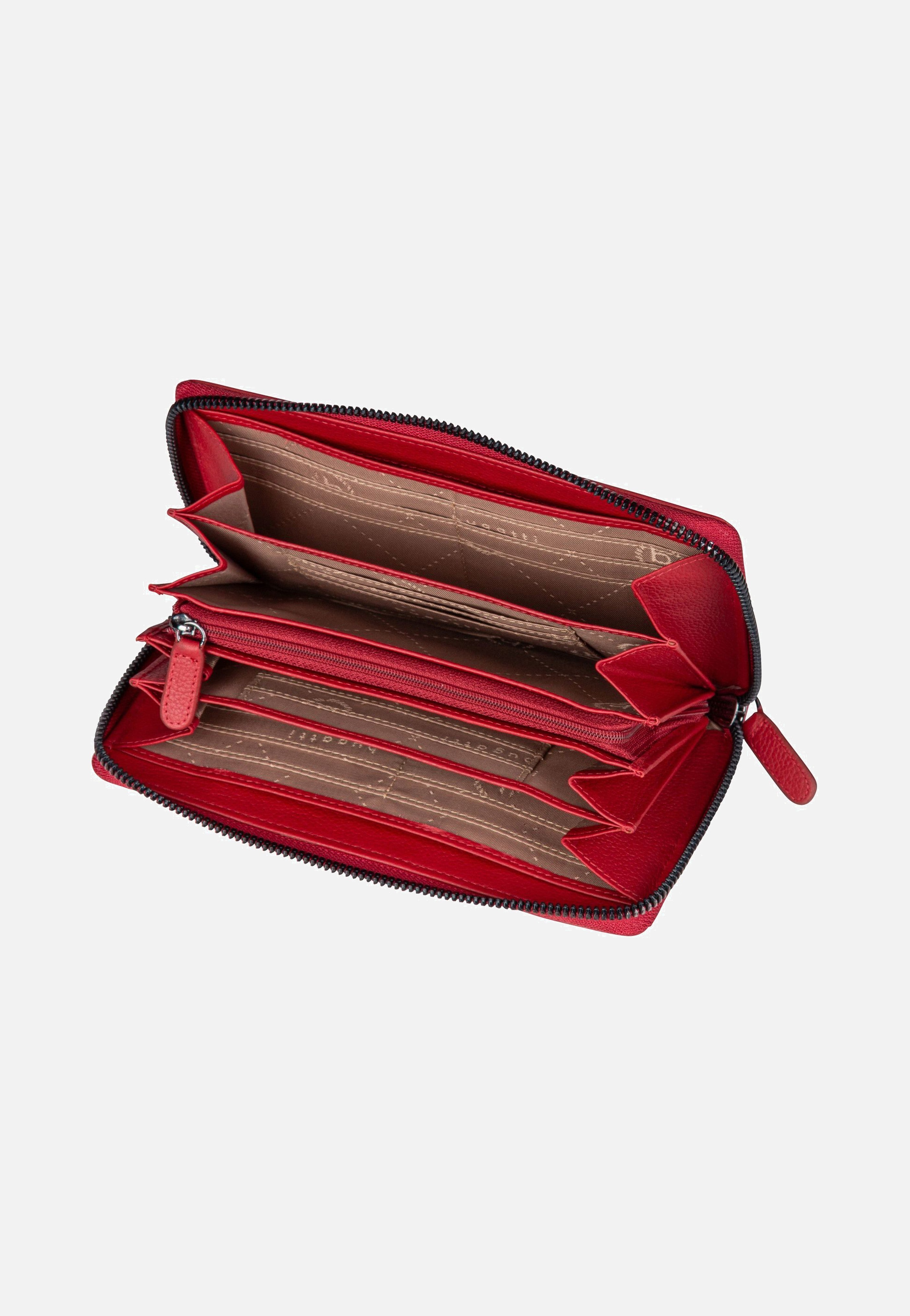 Bugatti Mira Long Zip 1012 Rot Portemonnaie
