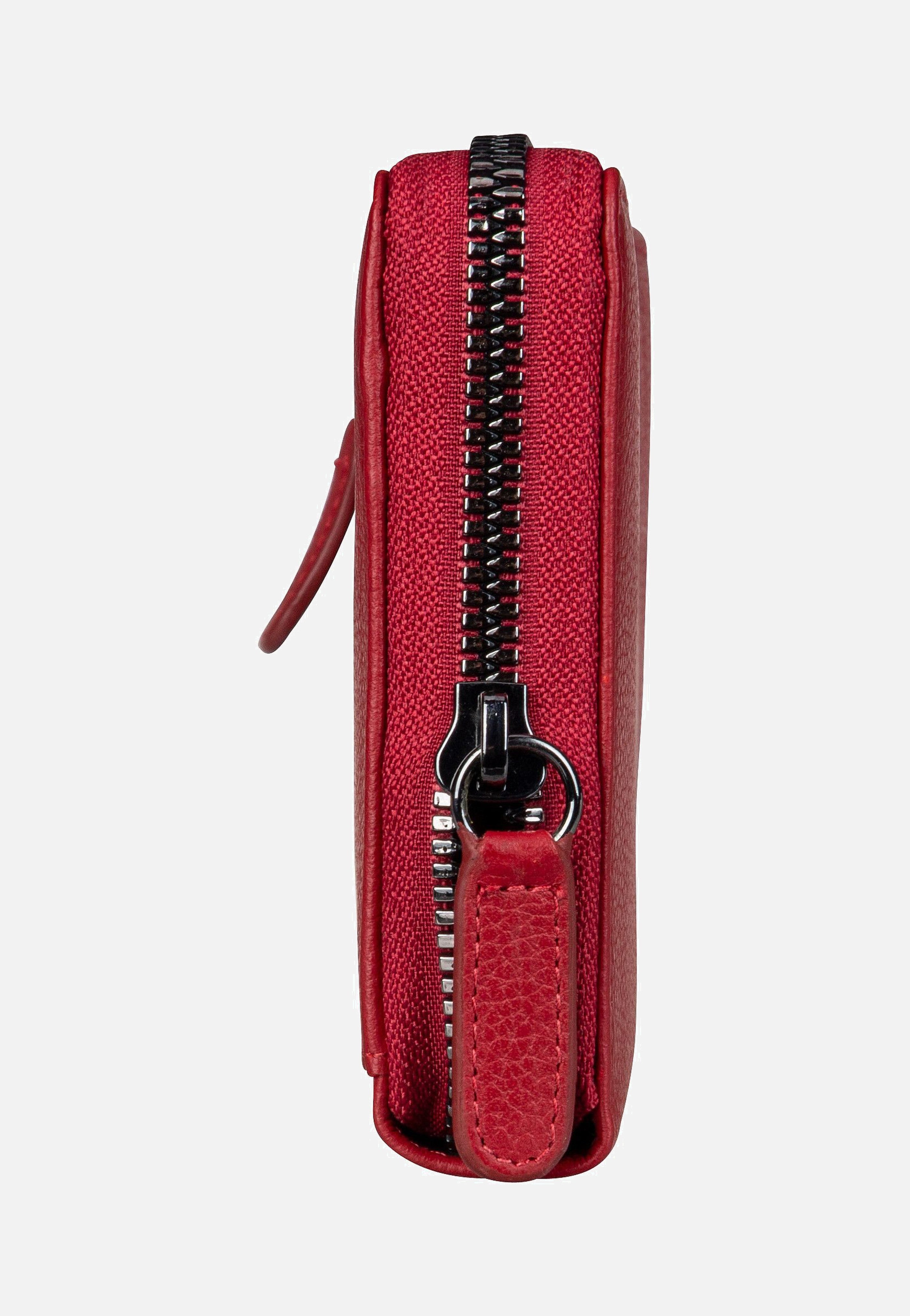 Bugatti Mira Long Zip 1012 Rot Portemonnaie