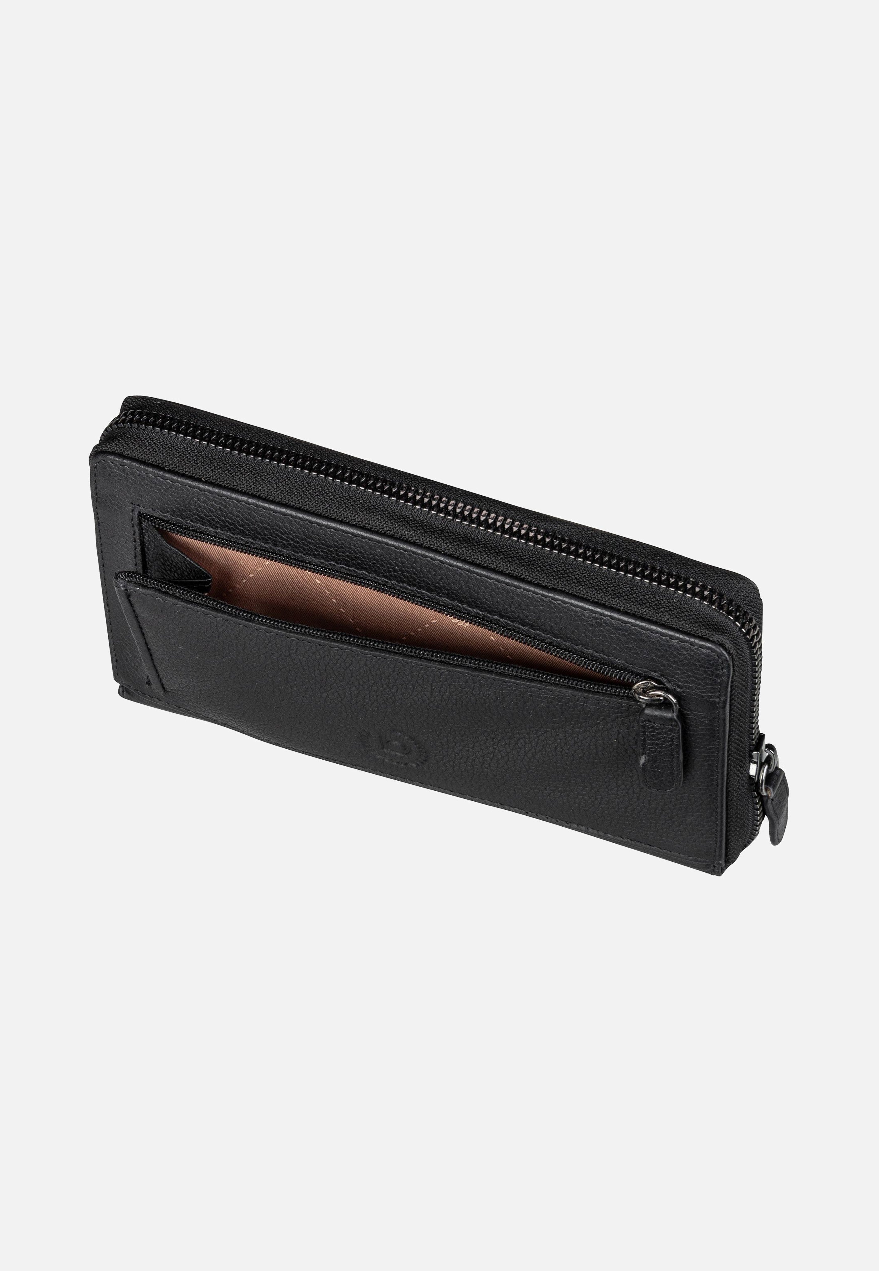 Bugatti Mira Long Zip 1012 Schwarz Portemonnaie