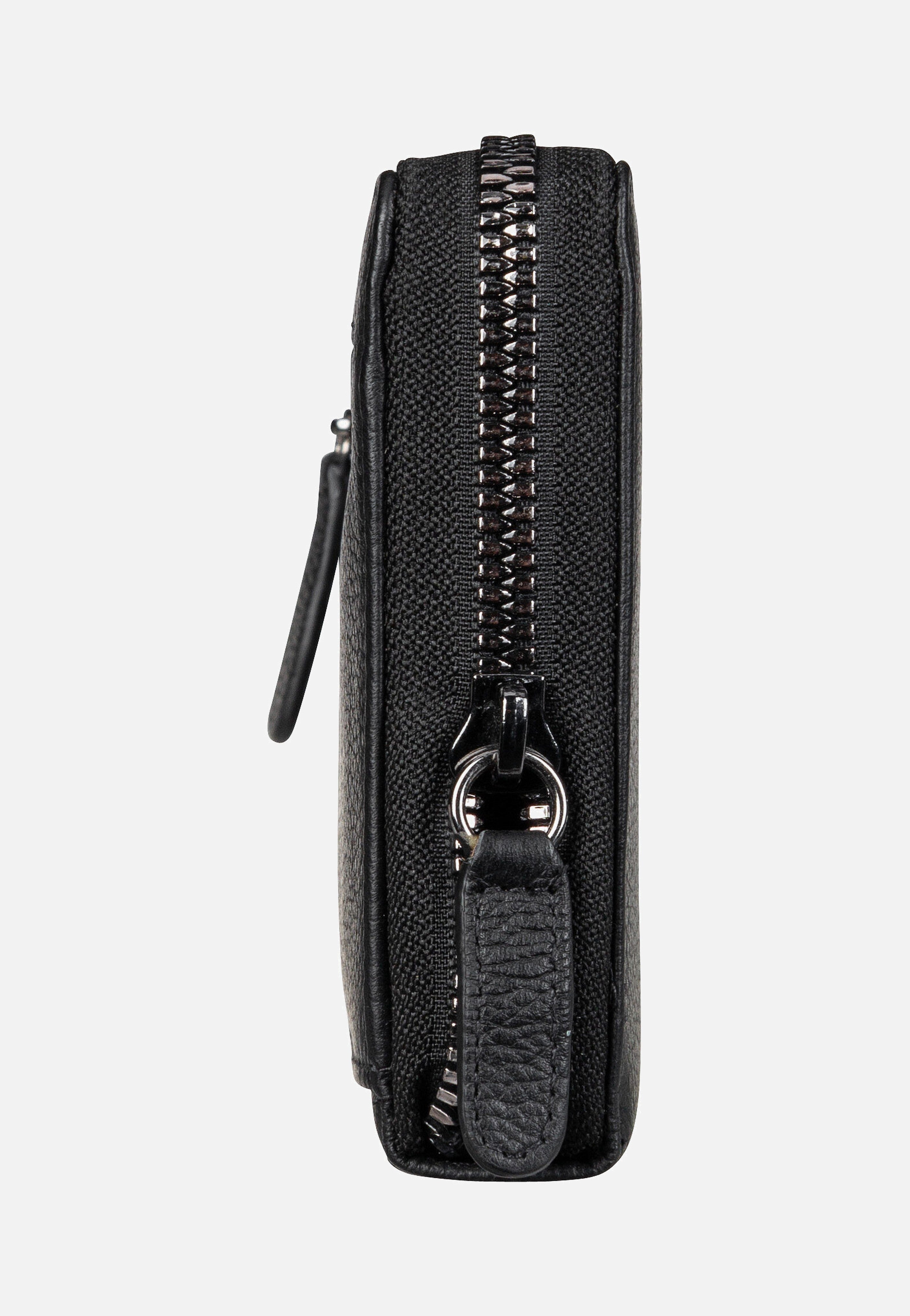 Bugatti Mira Long Zip 1012 Schwarz Portemonnaie