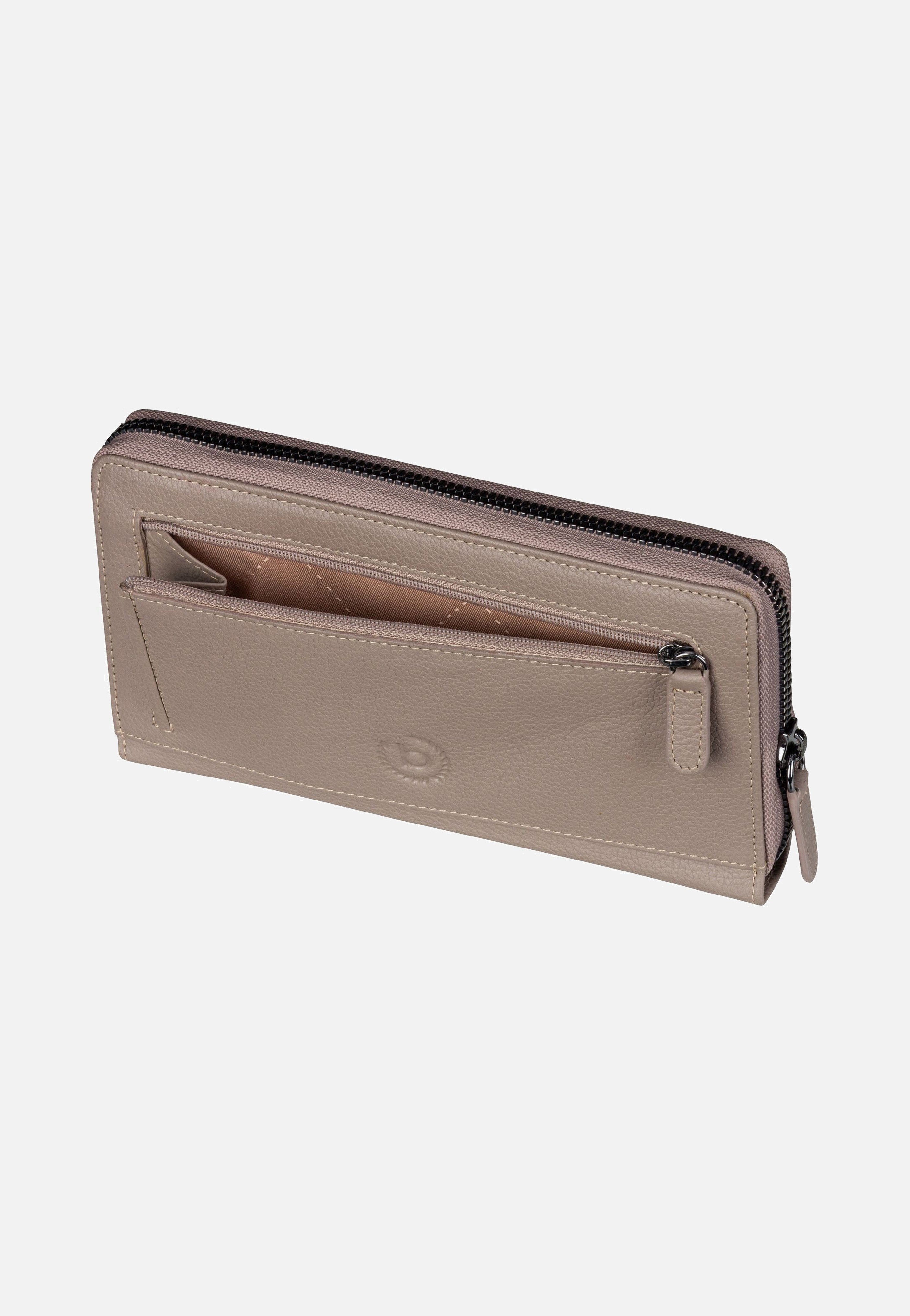 Bugatti Mira Long Zip 1012 Taupe Portemonnaie