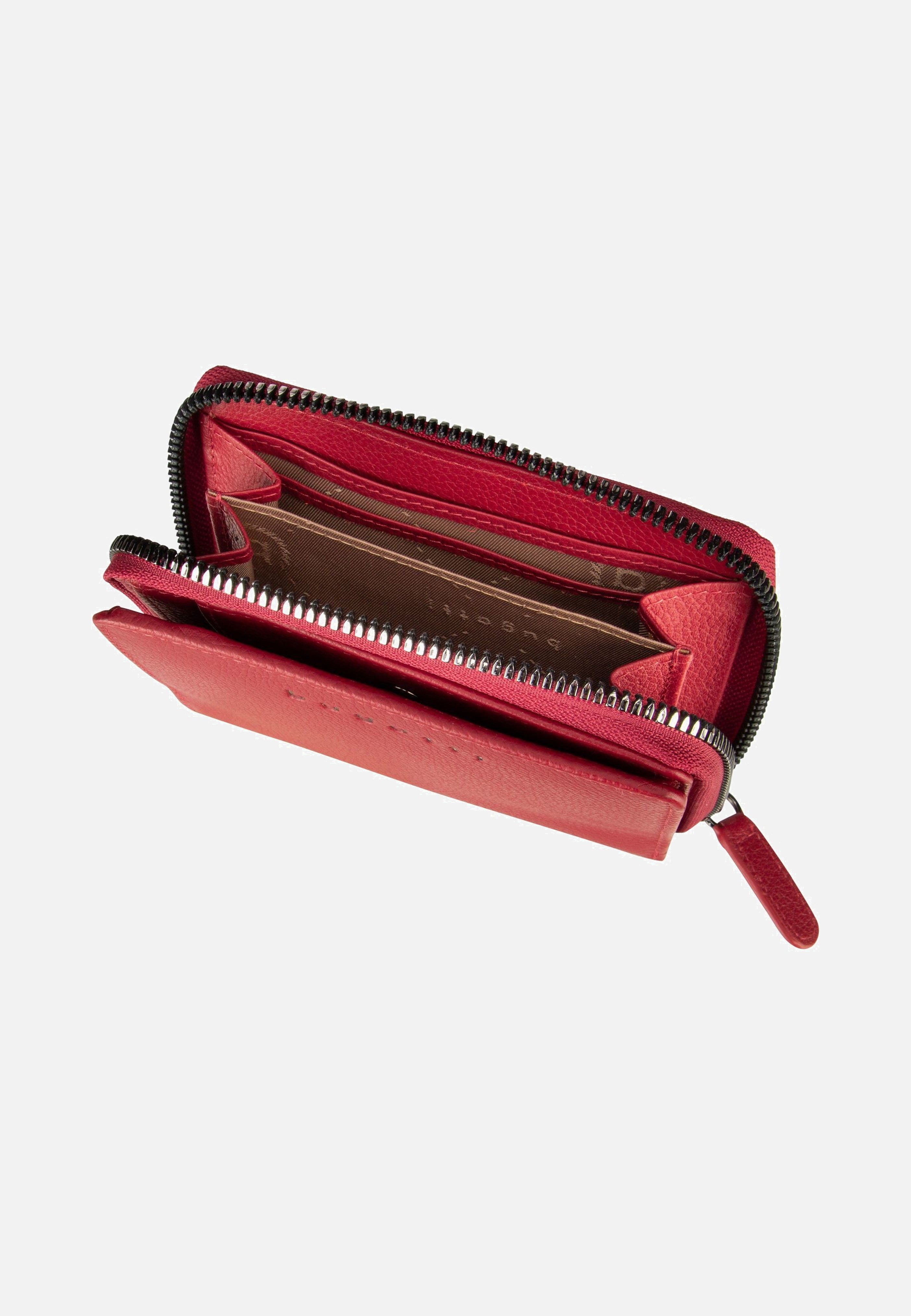 Bugatti Mira Zip 1010 Rot Portemonnaie