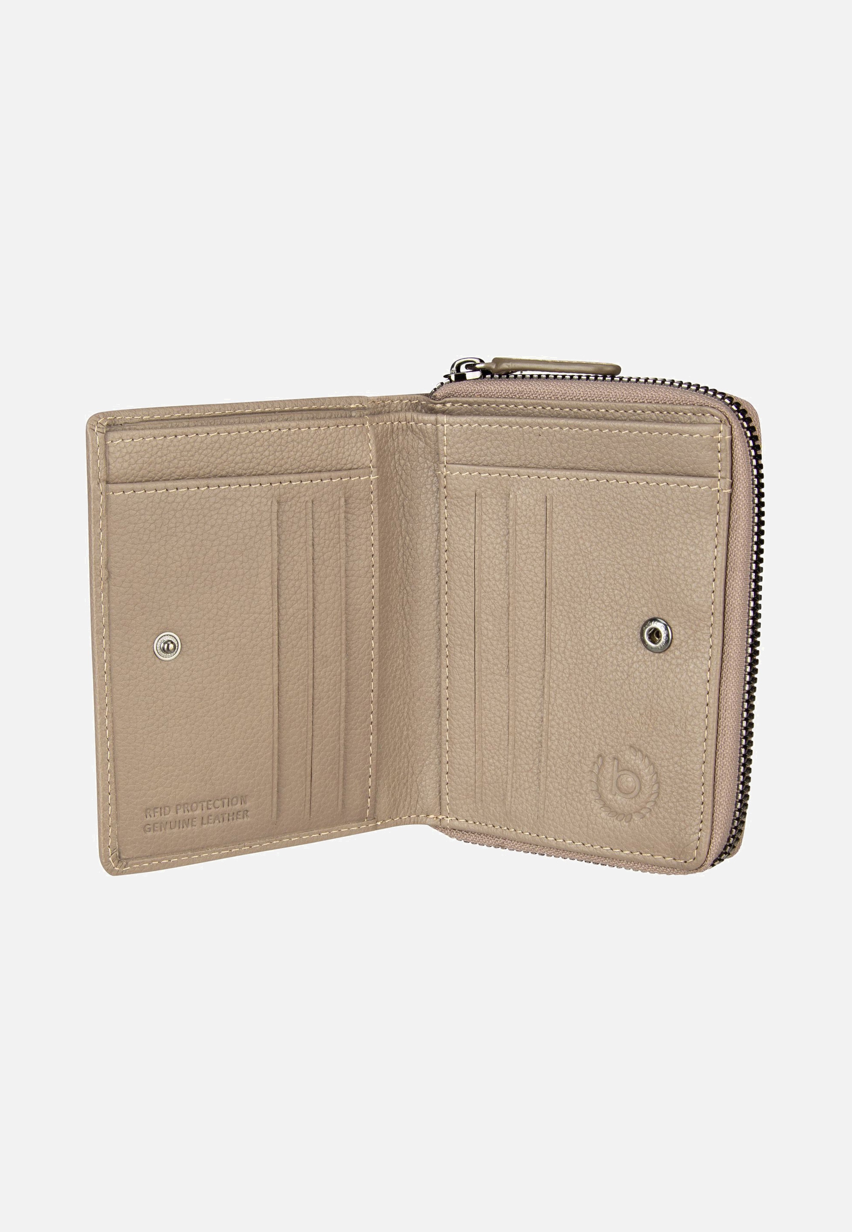 Bugatti Mira Zip 1010 Taupe Portemonnaie