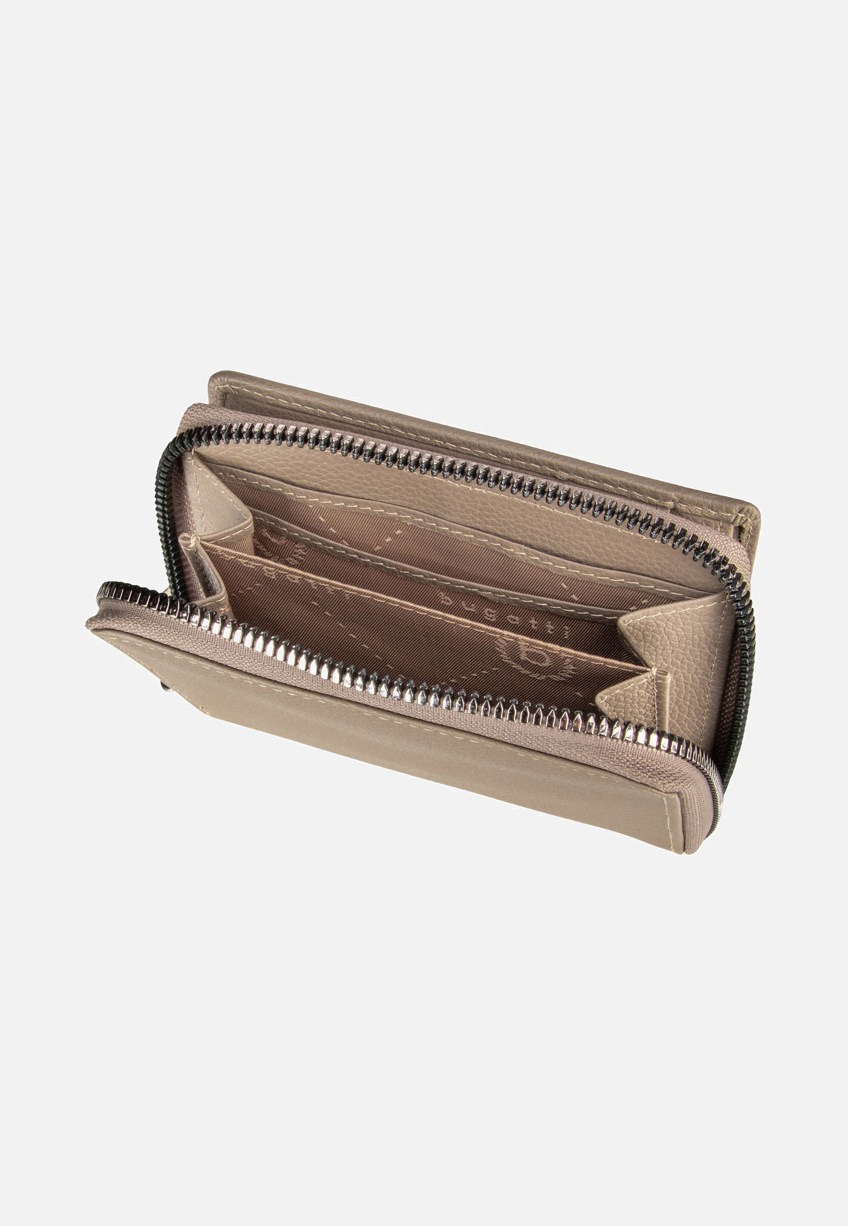 Bugatti Mira Zip 1010 Taupe Portemonnaie