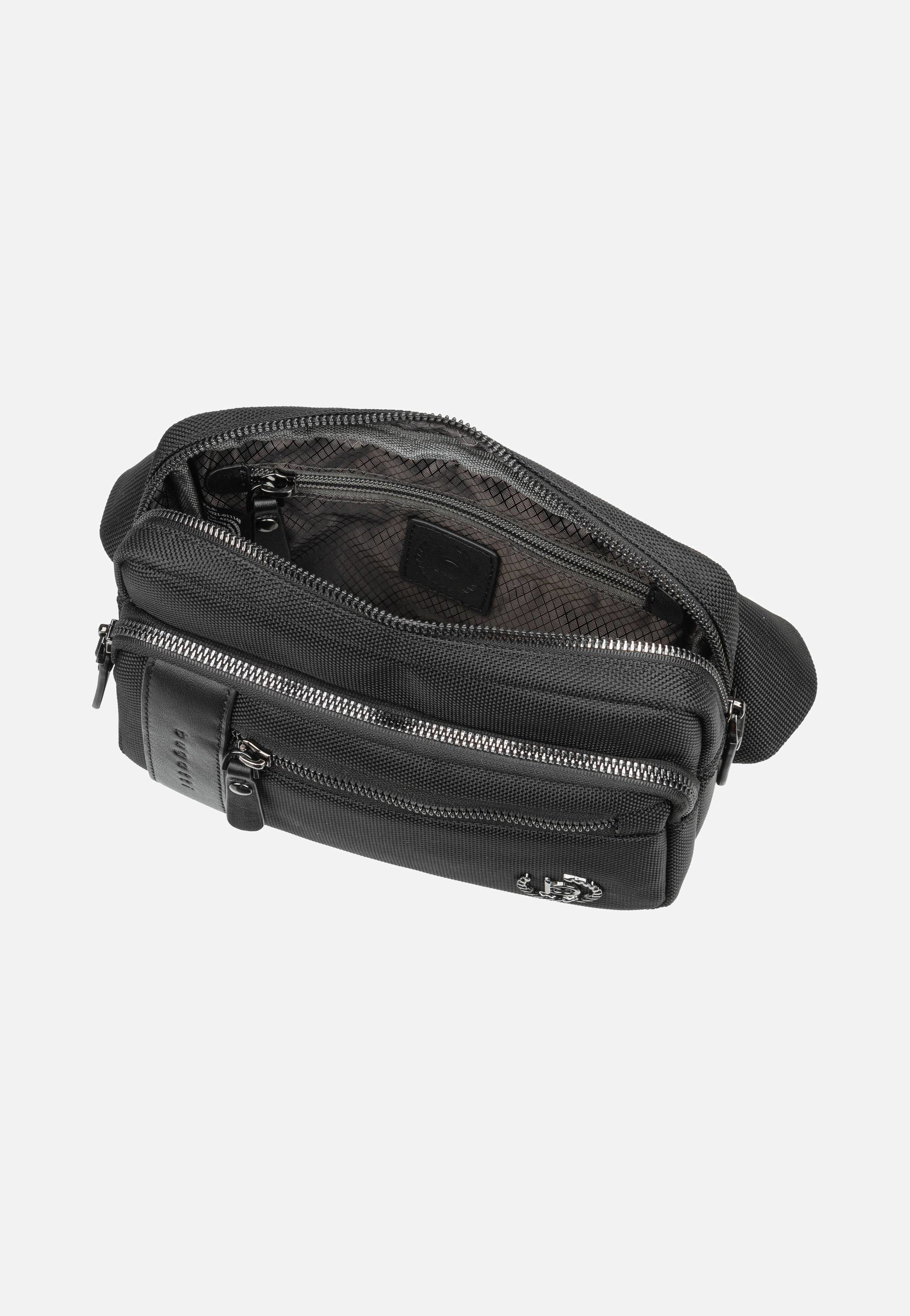 Bugatti Nero Schwarz Bauchtasche