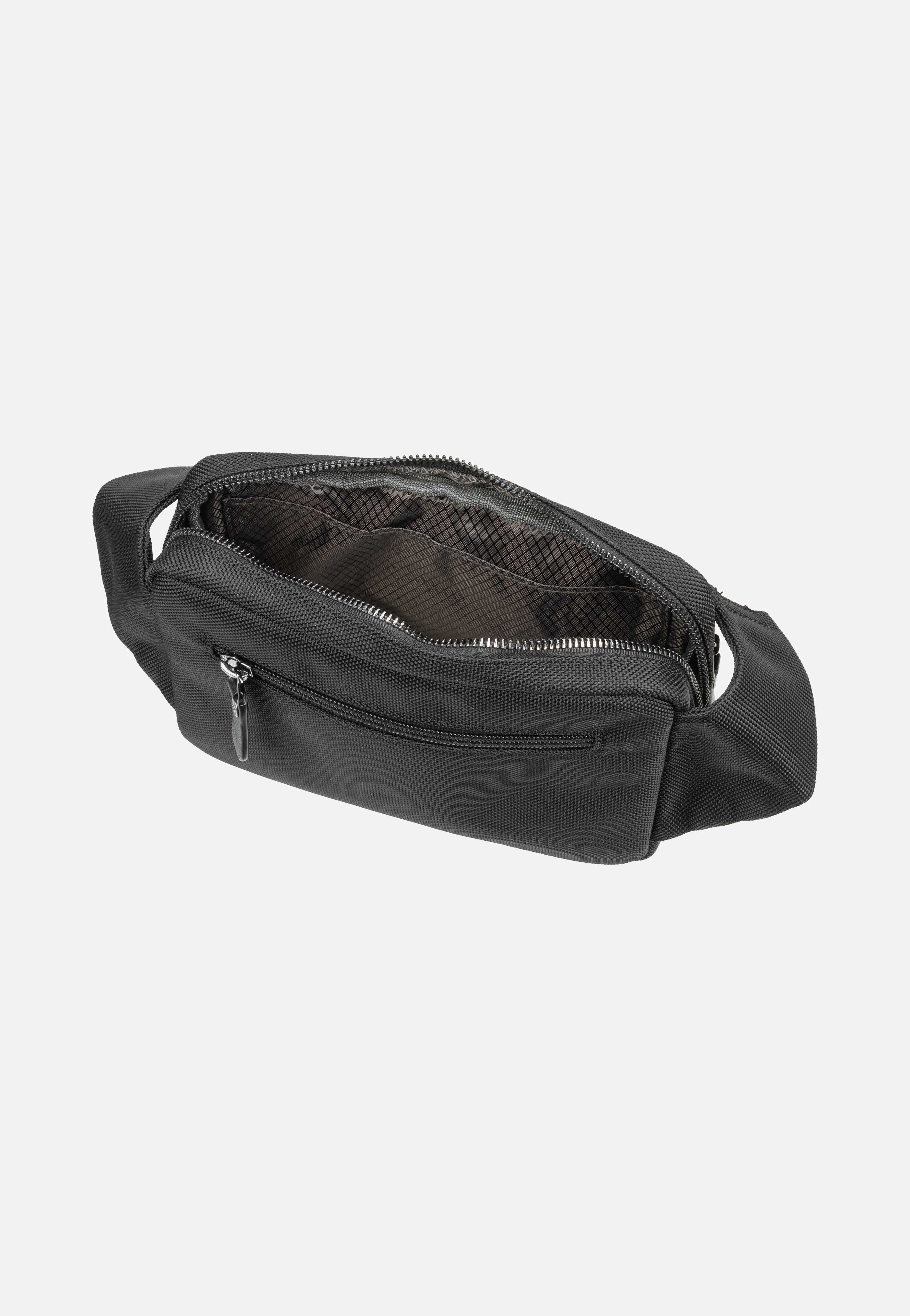 Bugatti Nero Schwarz Bauchtasche
