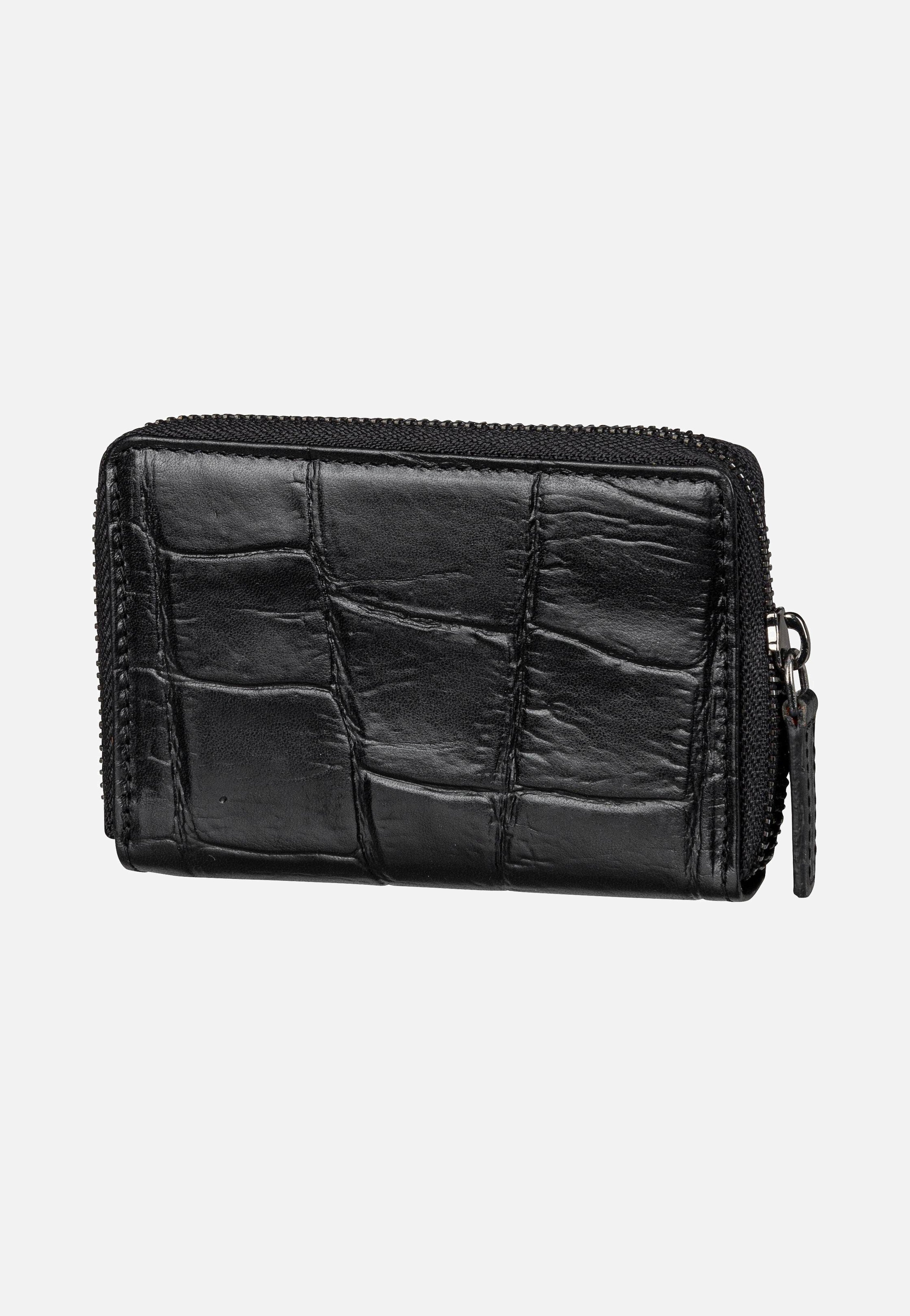 Bugatti Nevio Zip 5911 Schwarz Portemonnaie