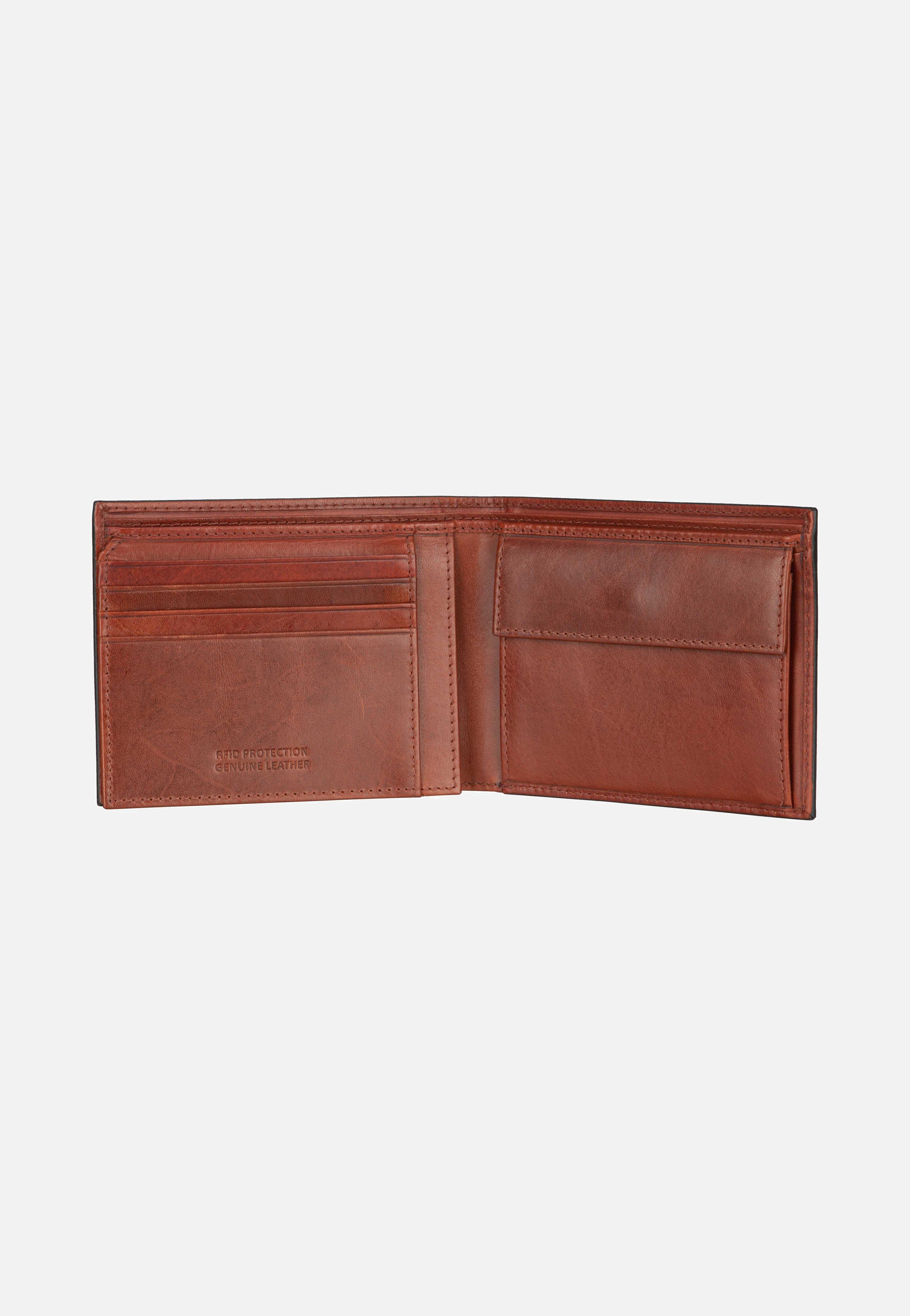 Bugatti Nobile Horizontal with Flap Cognac Portemonnaie