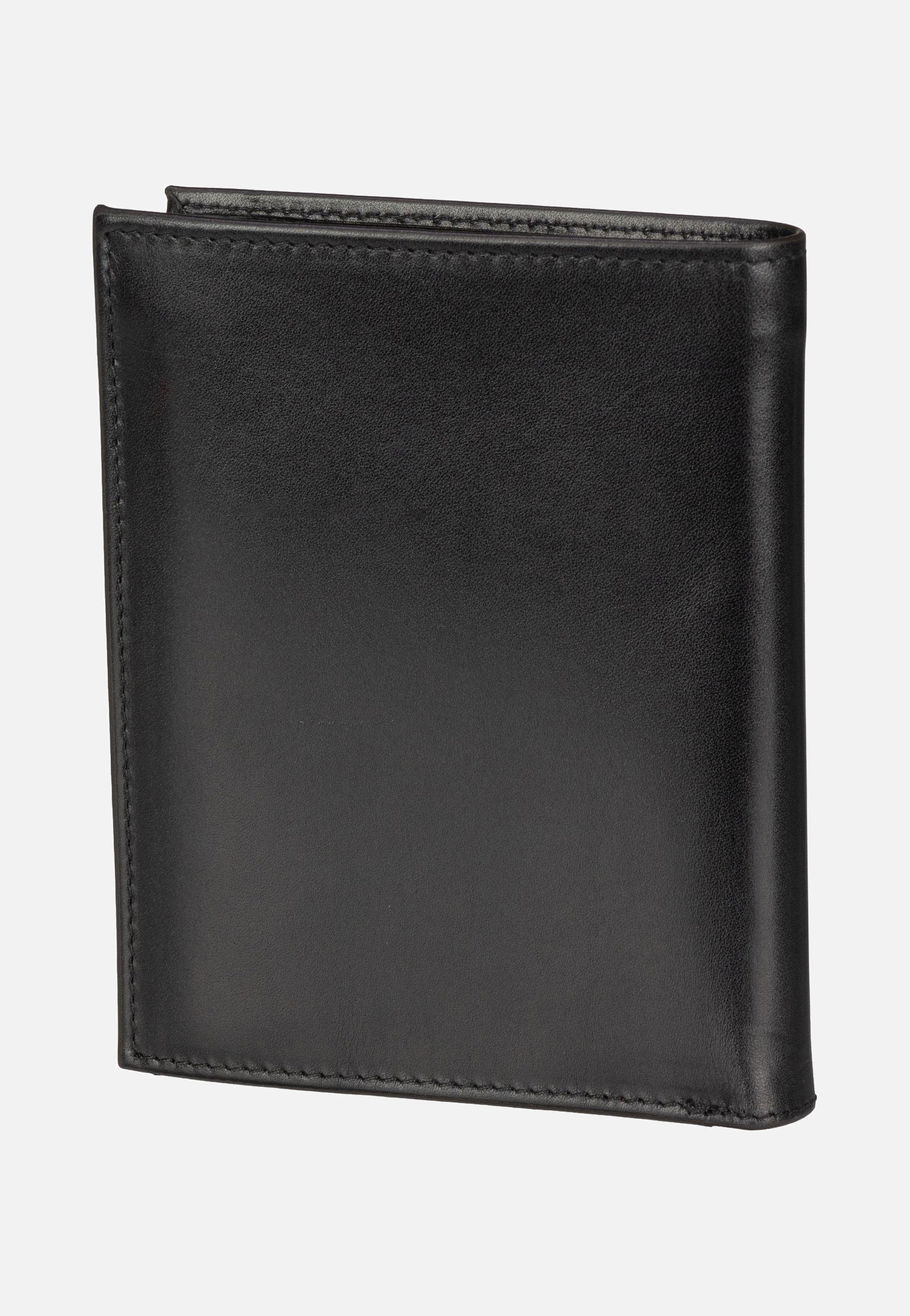 Bugatti Nobile Vertical with Flap Schwarz Portemonnaie
