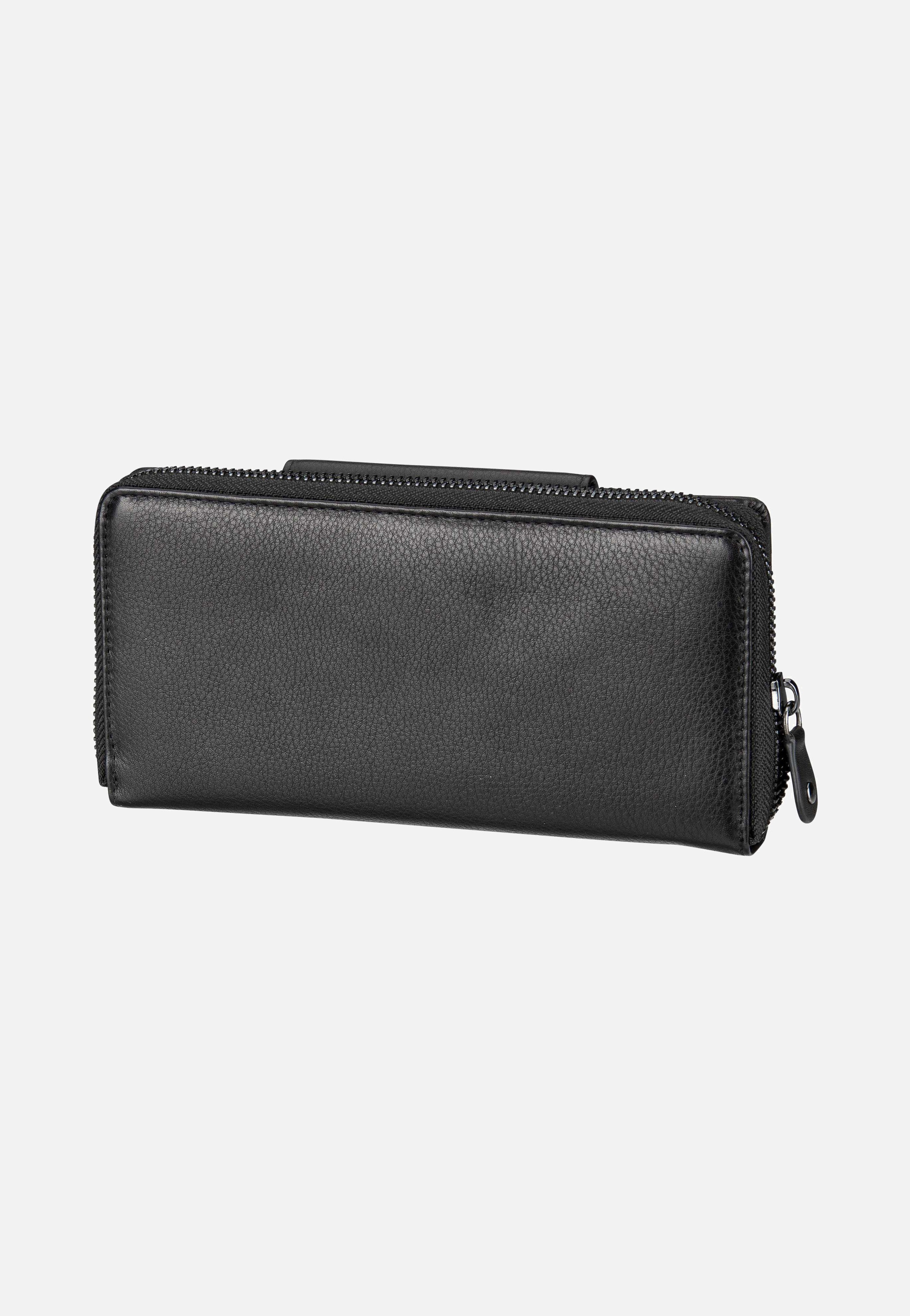 Bugatti Nome Long Ladies Zip Schwarz Portemonnaie