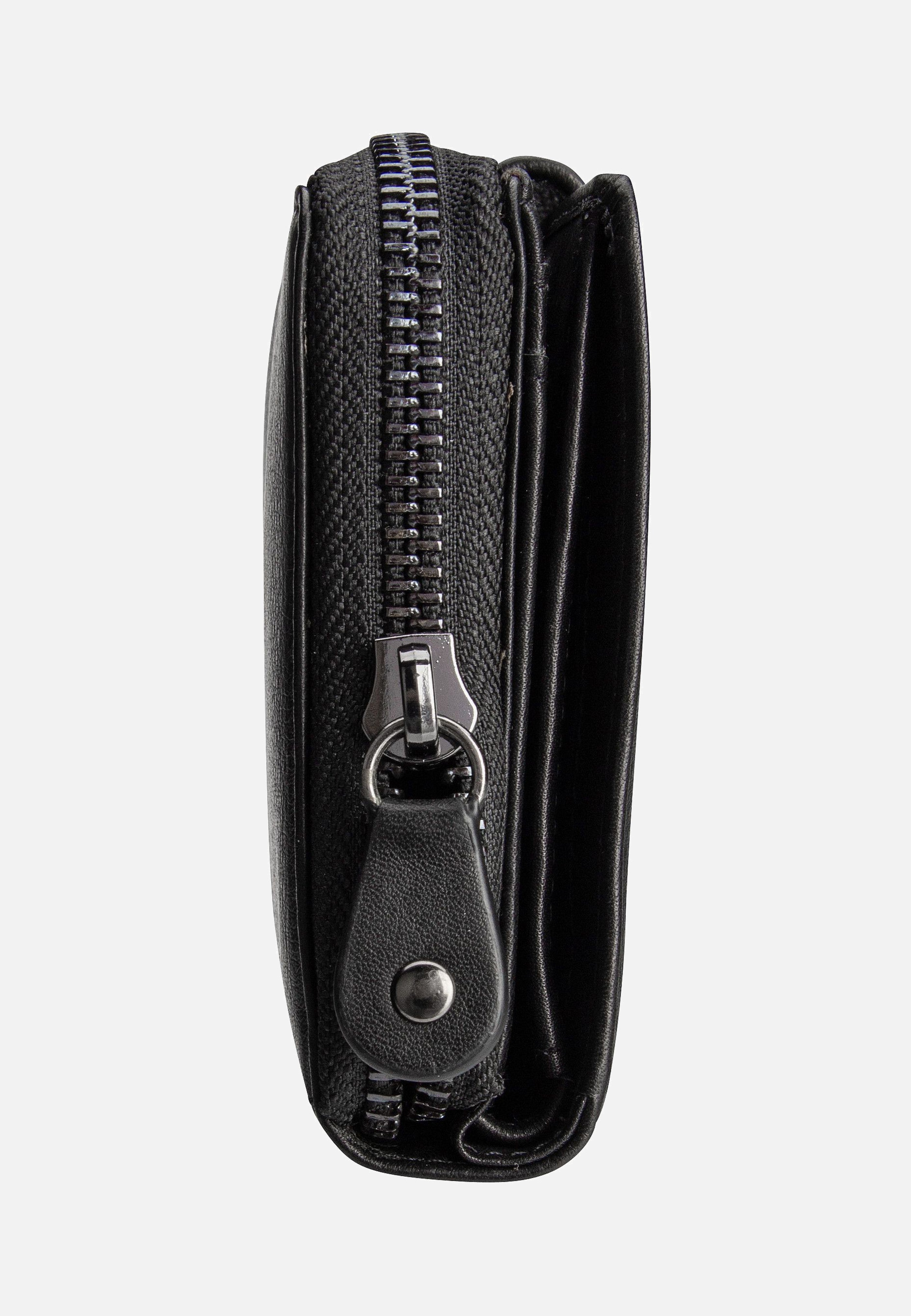 Bugatti Nome Long Ladies Zip Schwarz Portemonnaie