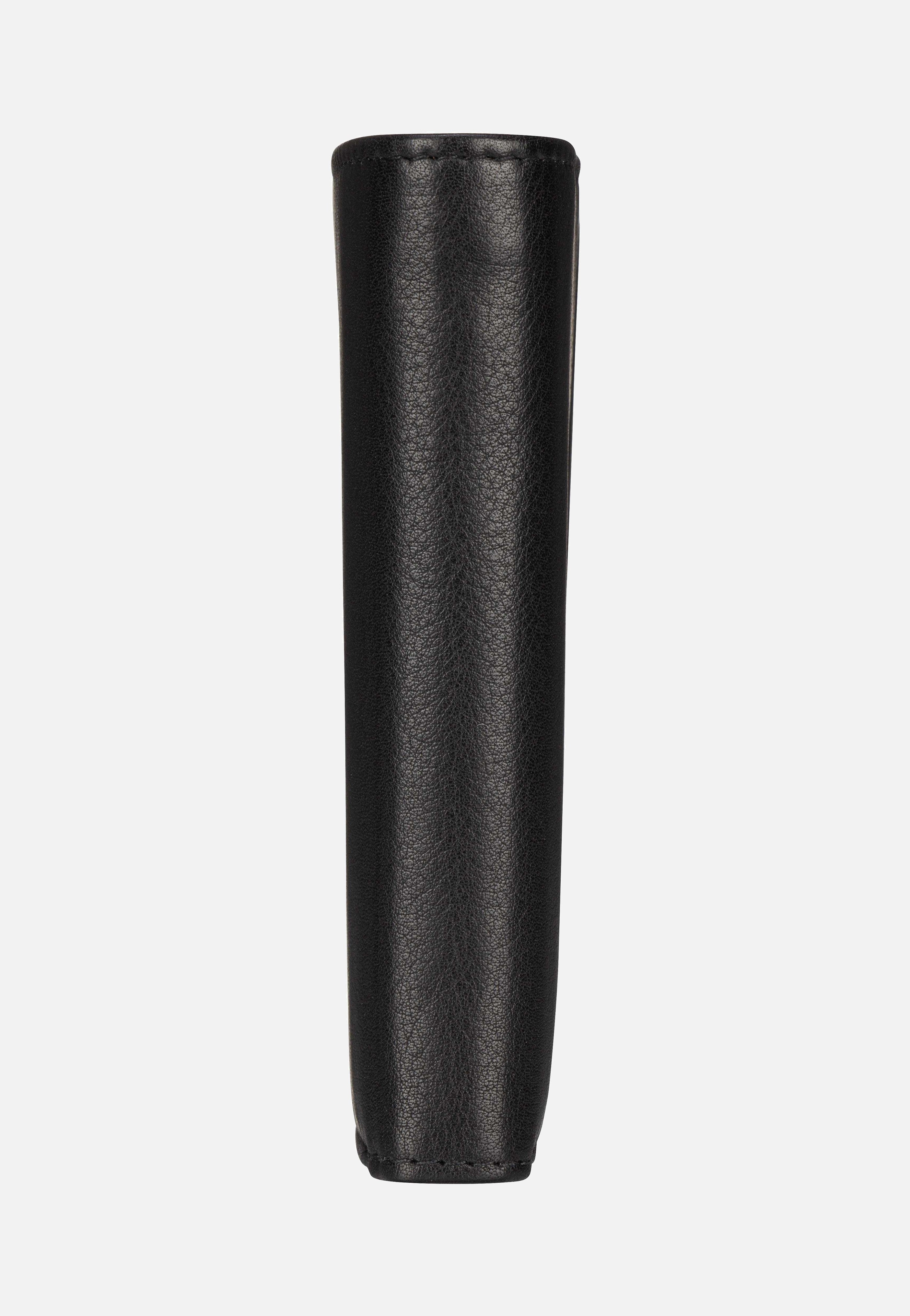 Bugatti Nome Vertical with Flap II Schwarz Portemonnaie