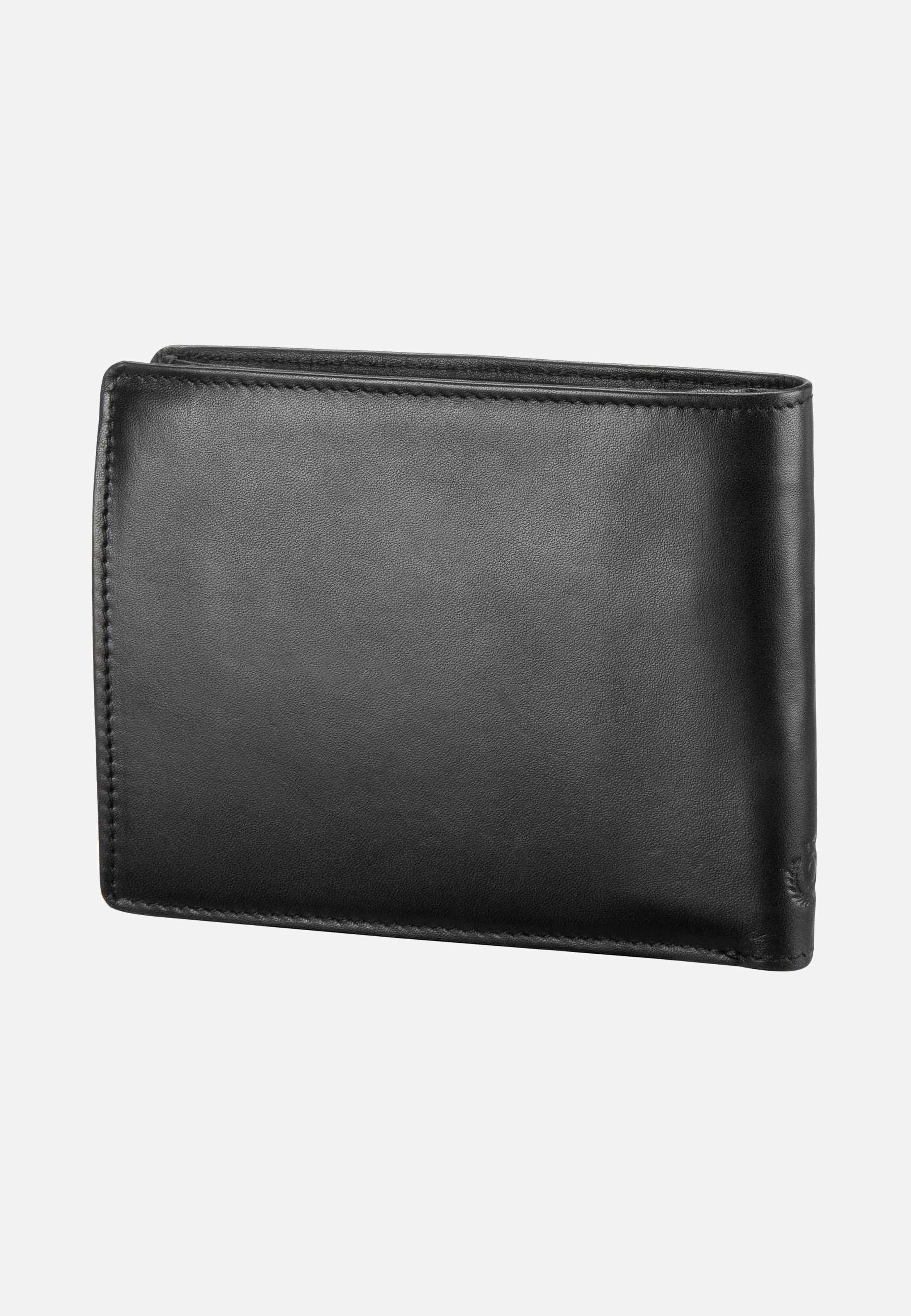 Bugatti Primo Coin 10 Schwarz Portemonnaie