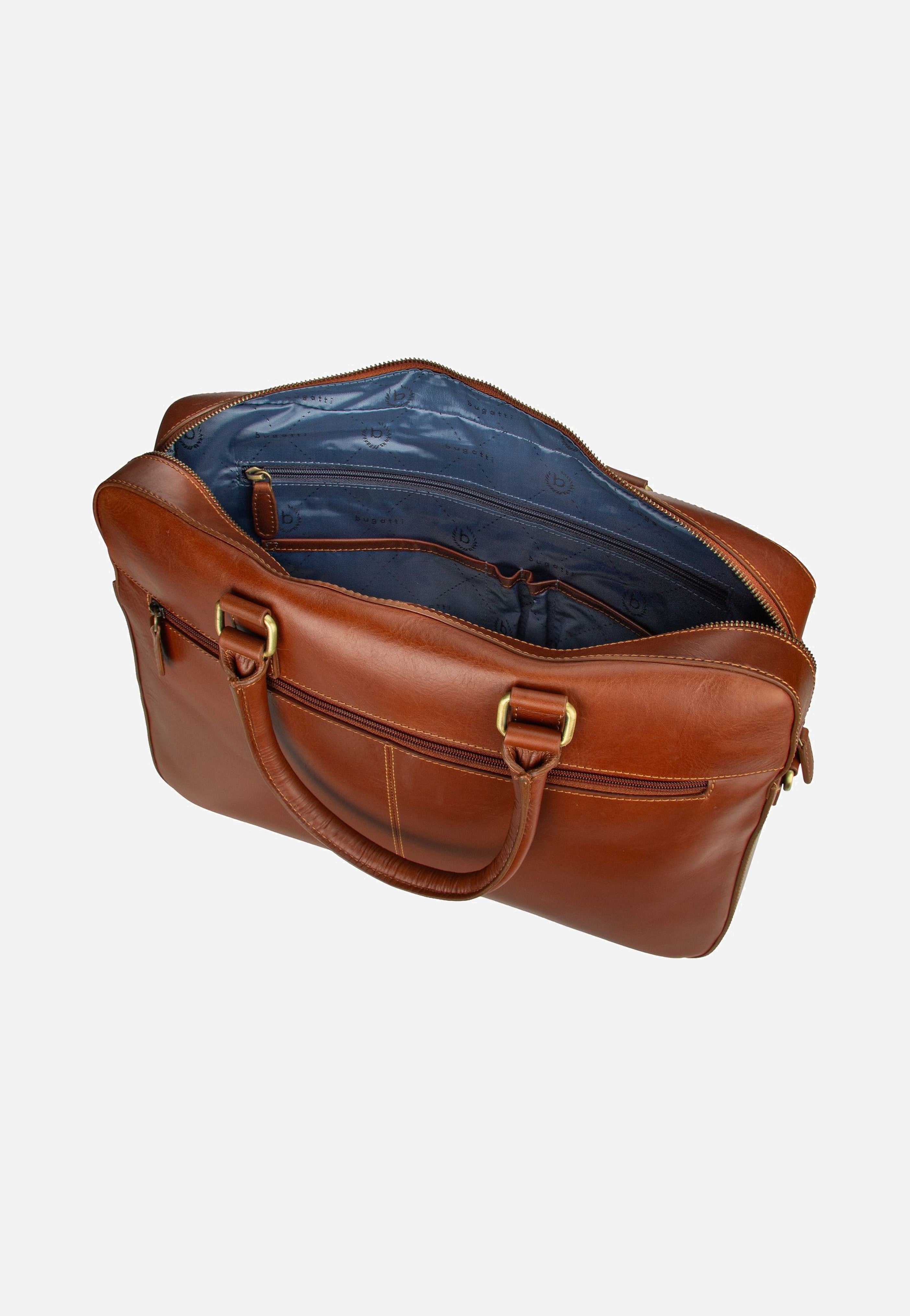 Bugatti Remo Cognac Aktentasche