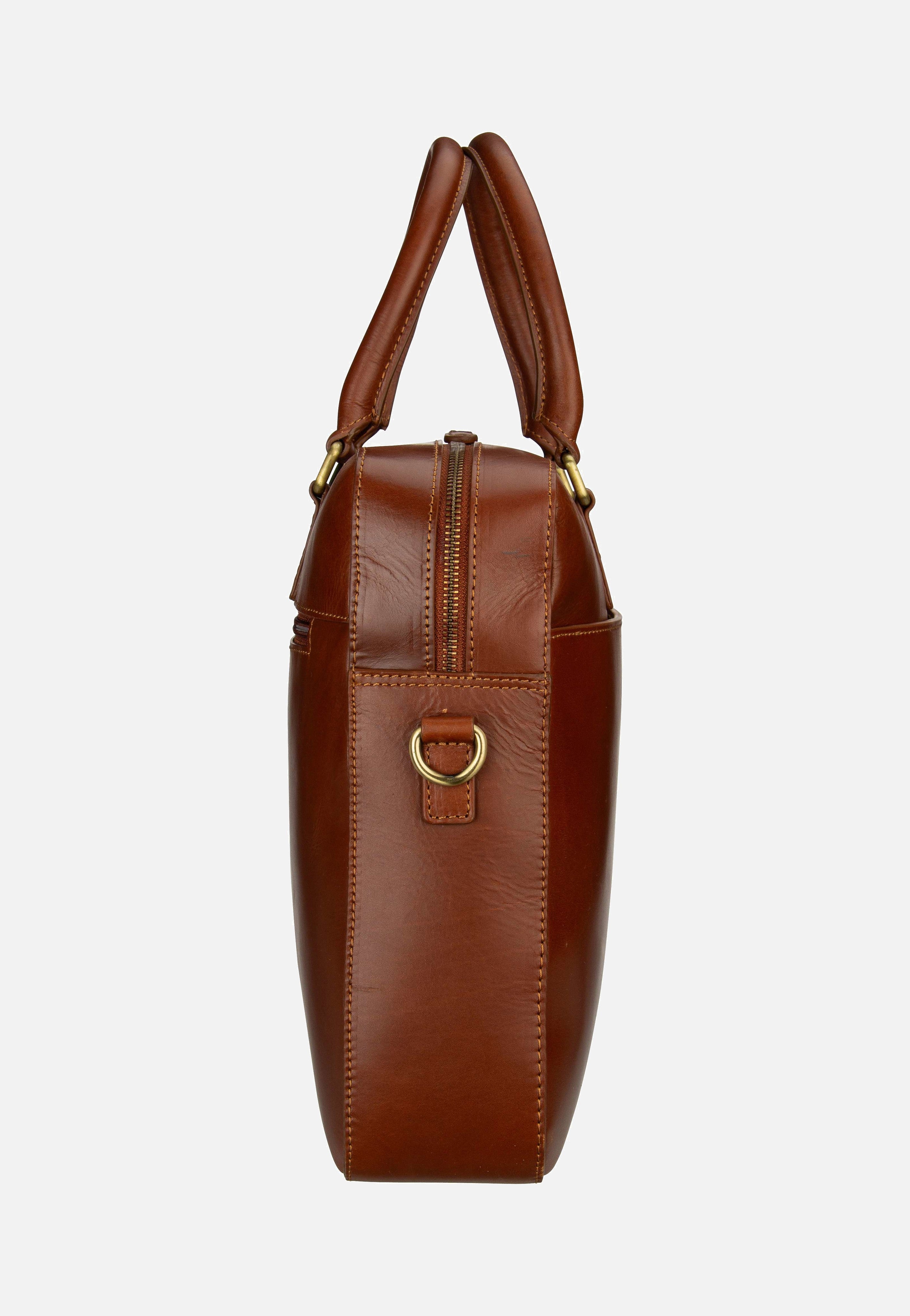 Bugatti Remo Cognac Aktentasche