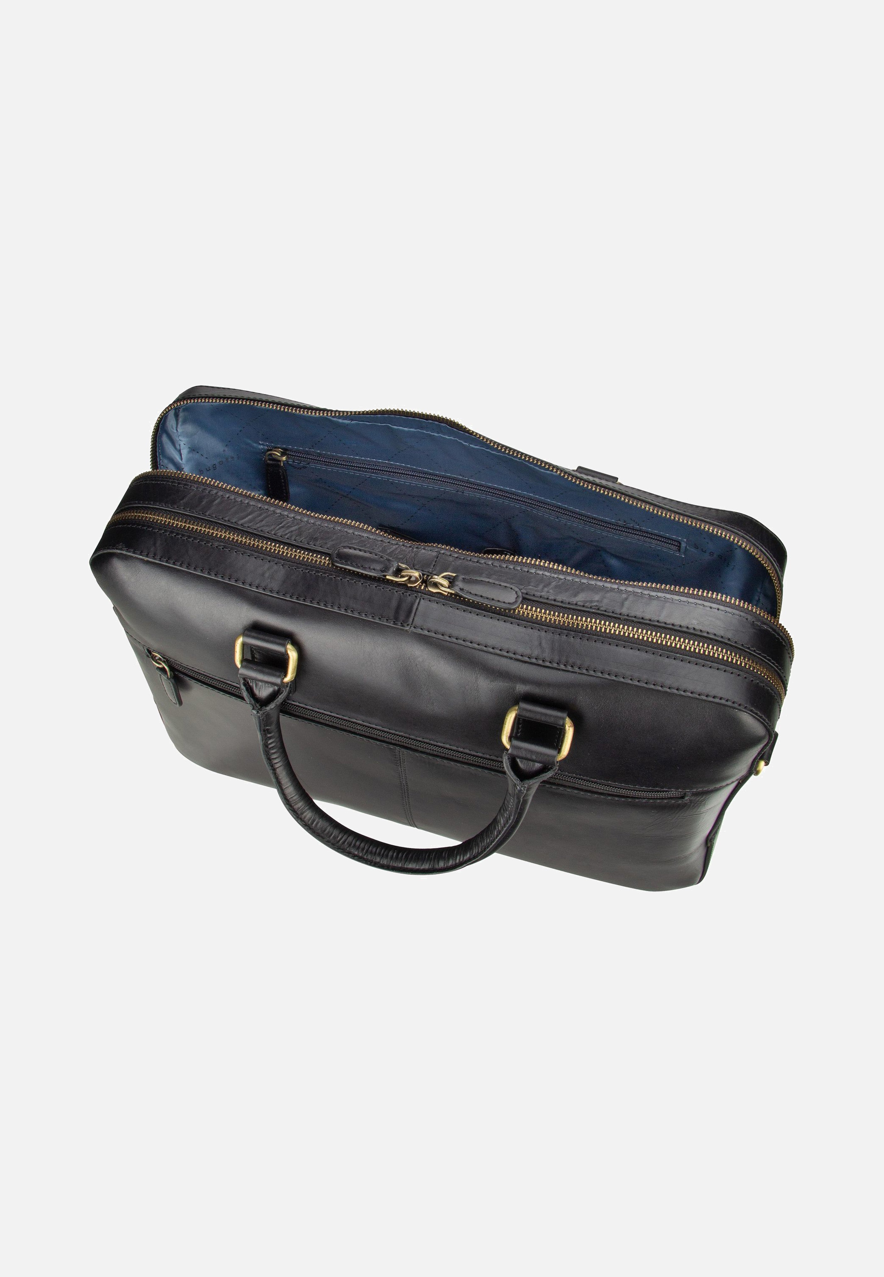 Bugatti Remo Large Schwarz Aktentasche