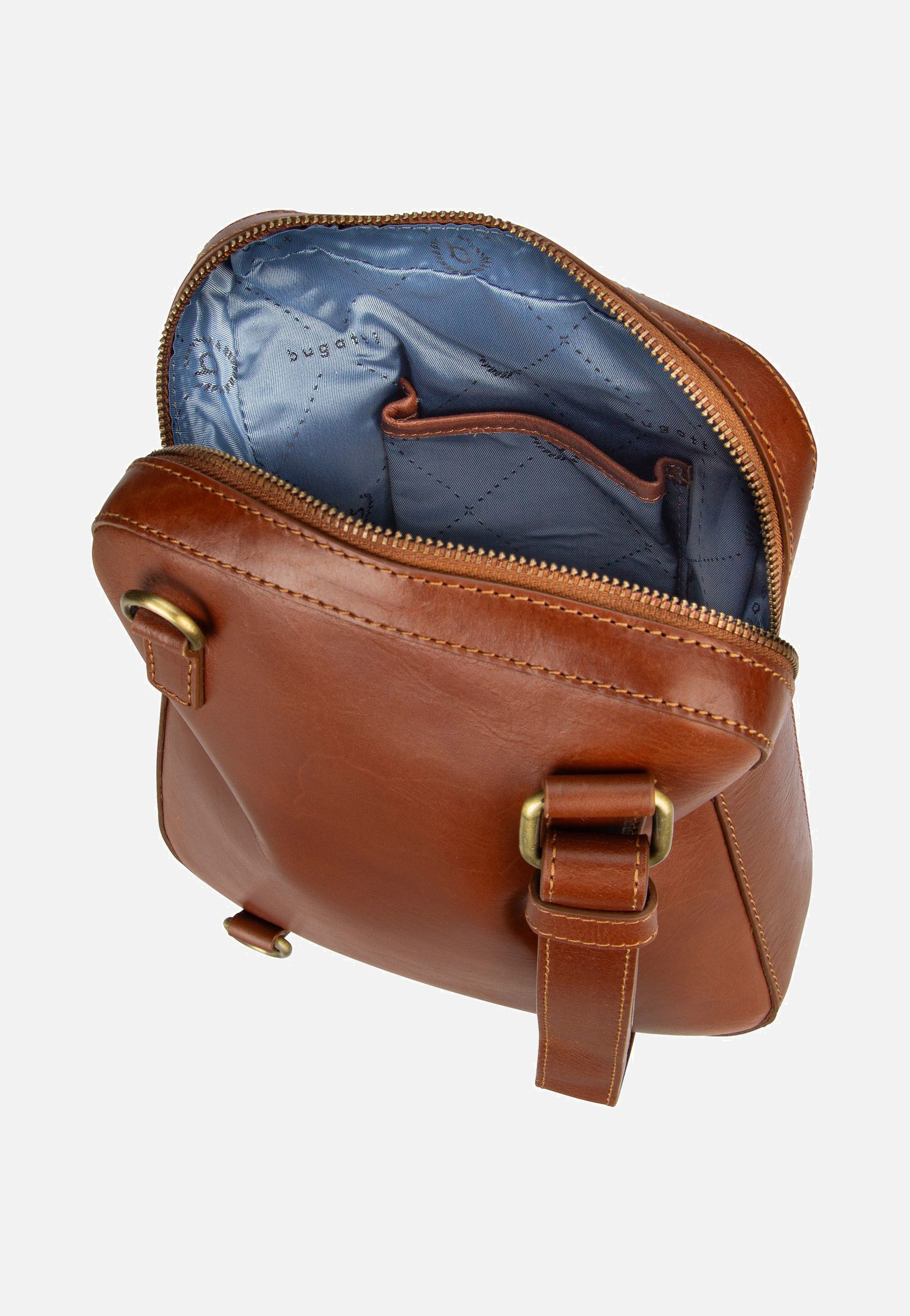 Bugatti Remo Small II Cognac Umhängetasche