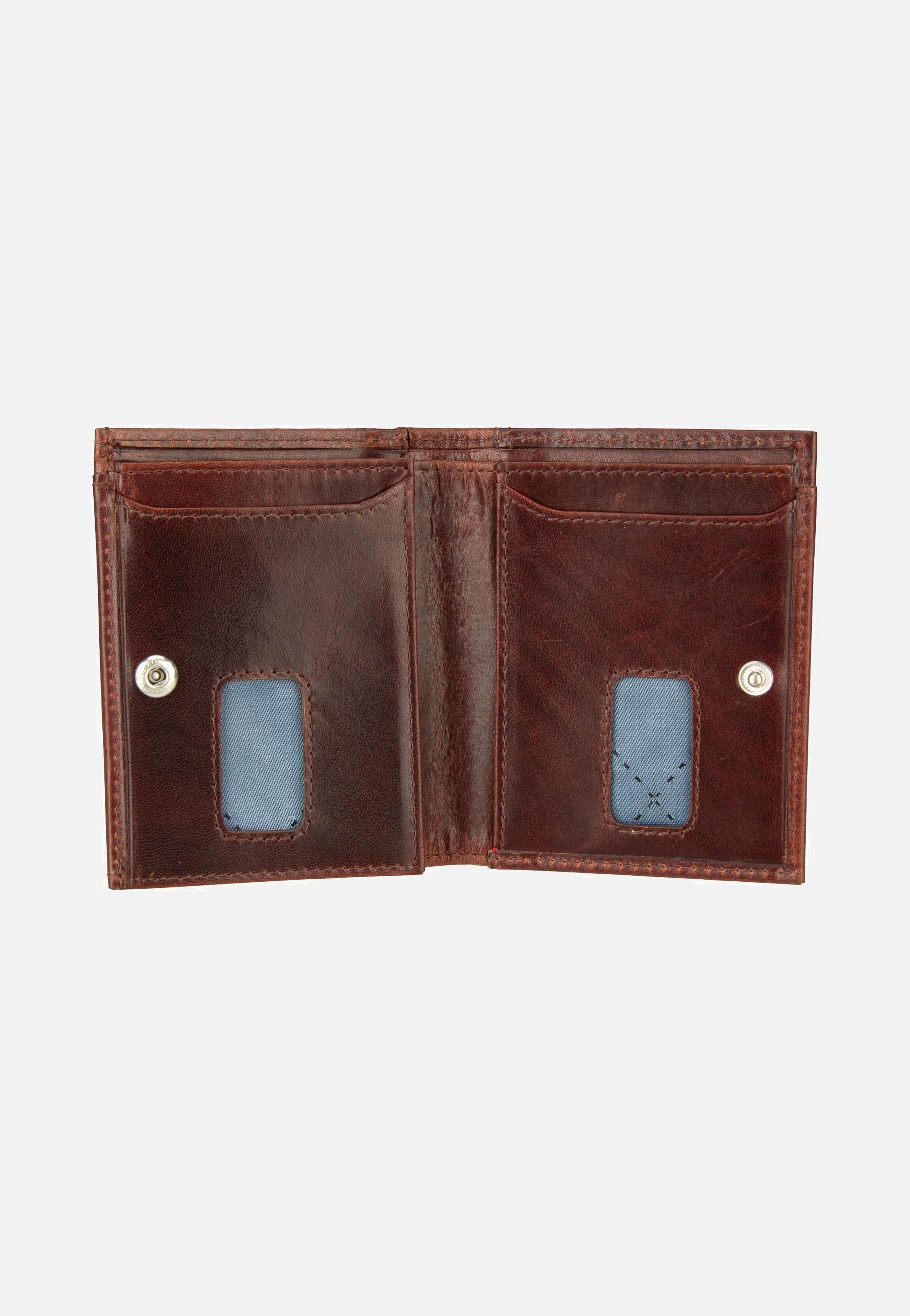Bugatti Secure Slim Mini 1490R Braun Card Holder