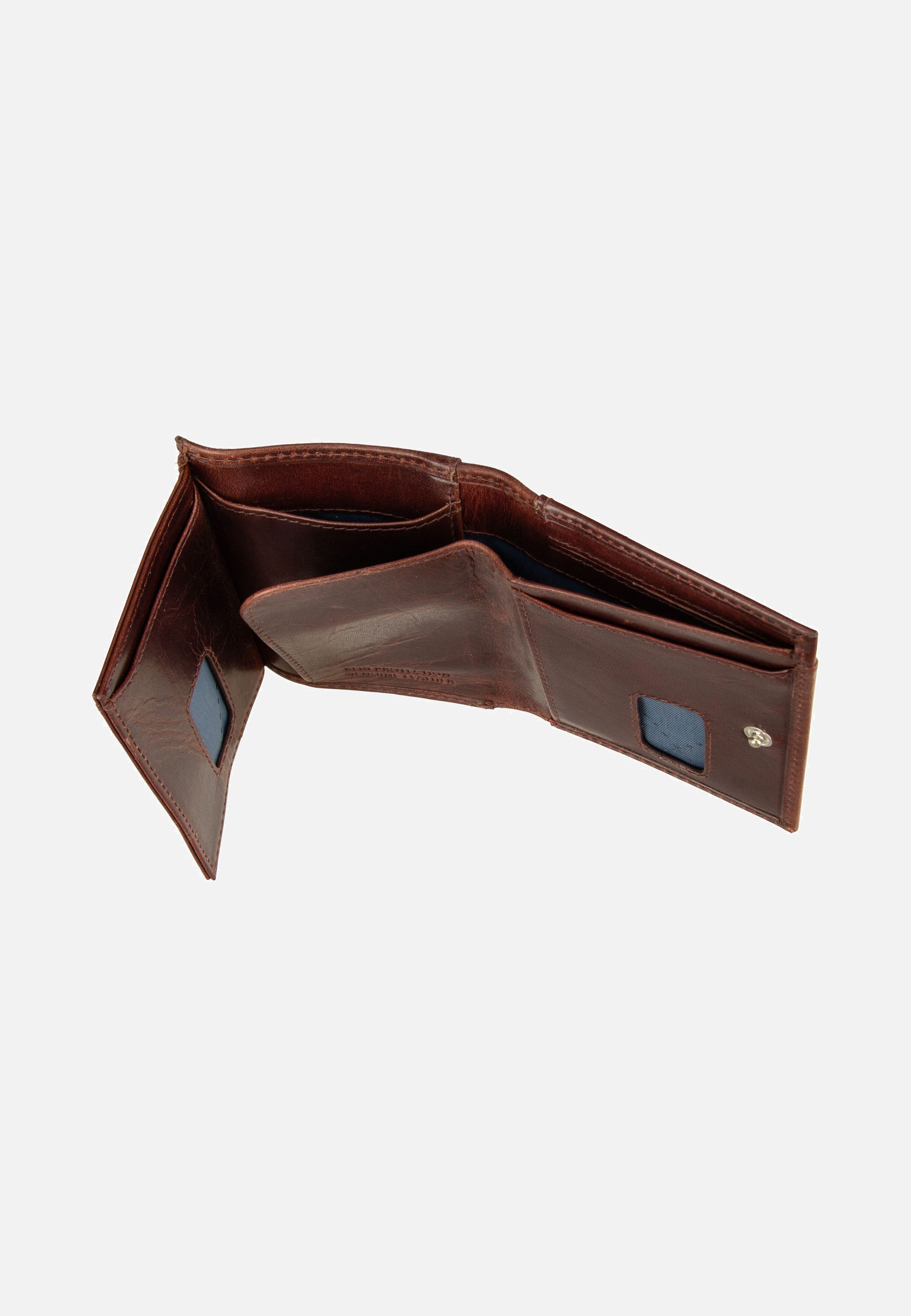 Bugatti Secure Slim Mini 1490R Braun Card Holder