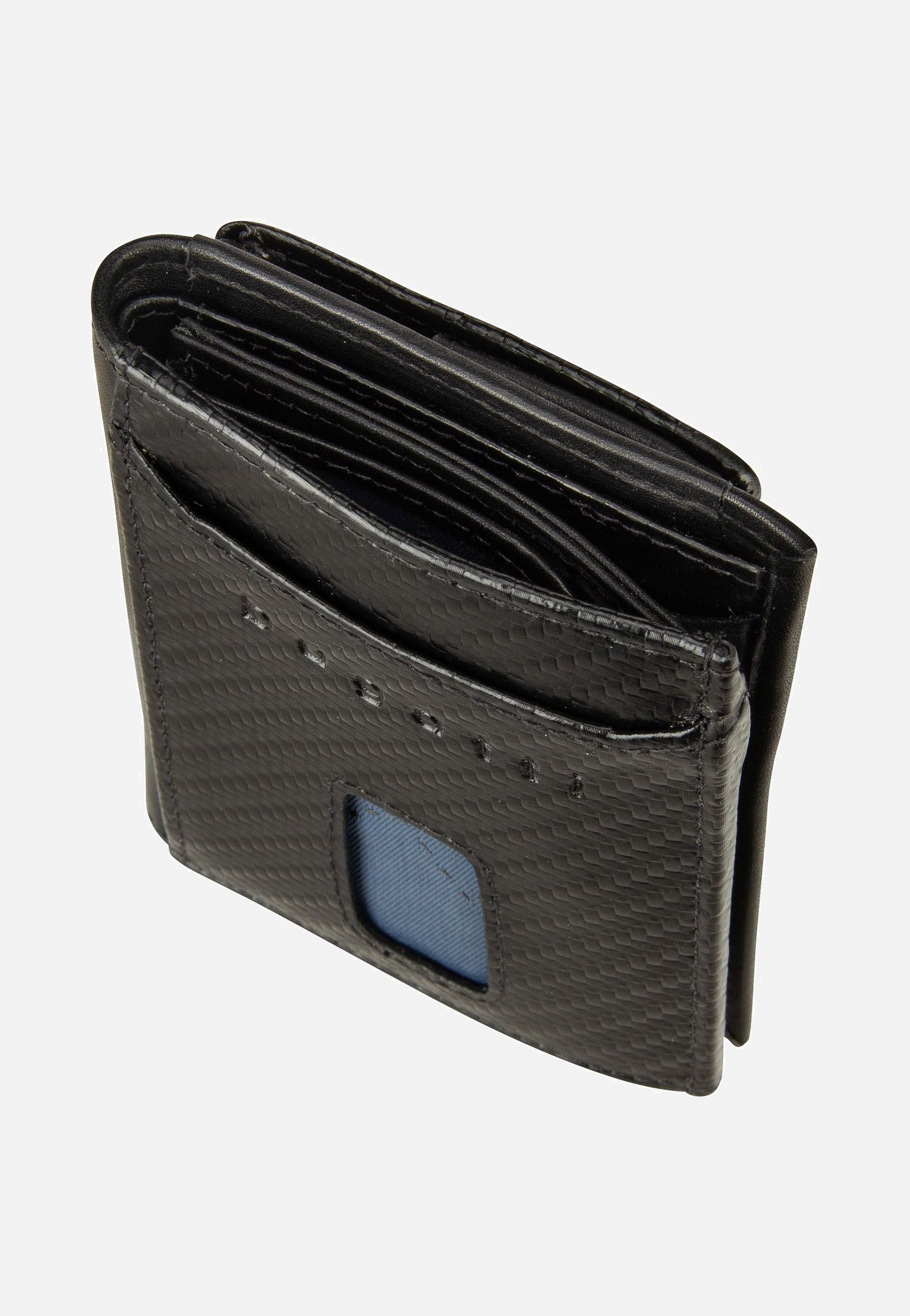 Bugatti Secure Slim Mini Special 1480C Schwarz Portemonnaie