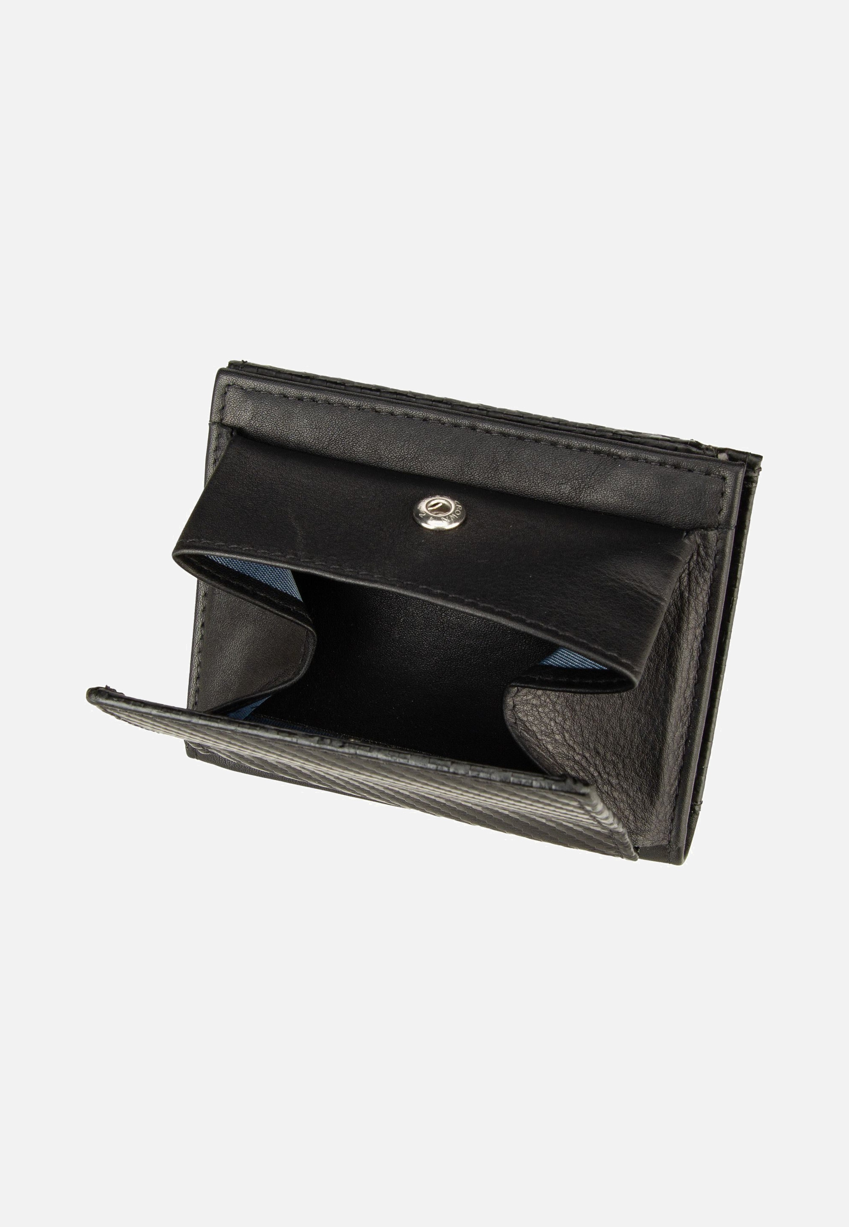 Bugatti Secure Slim Mini Special 1480C Schwarz Portemonnaie
