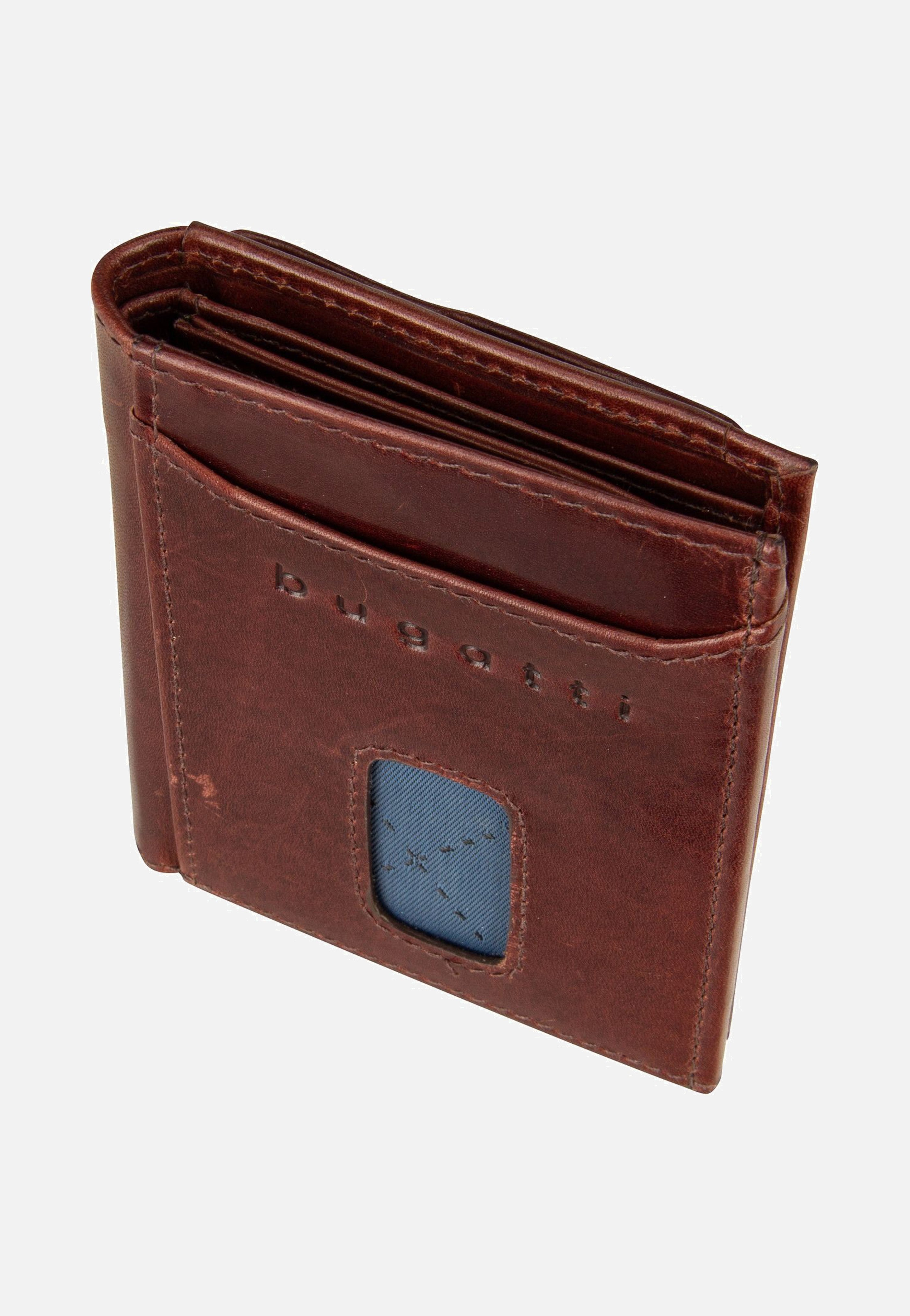 Bugatti Secure Slim Mini Special 1480R Braun Portemonnaie
