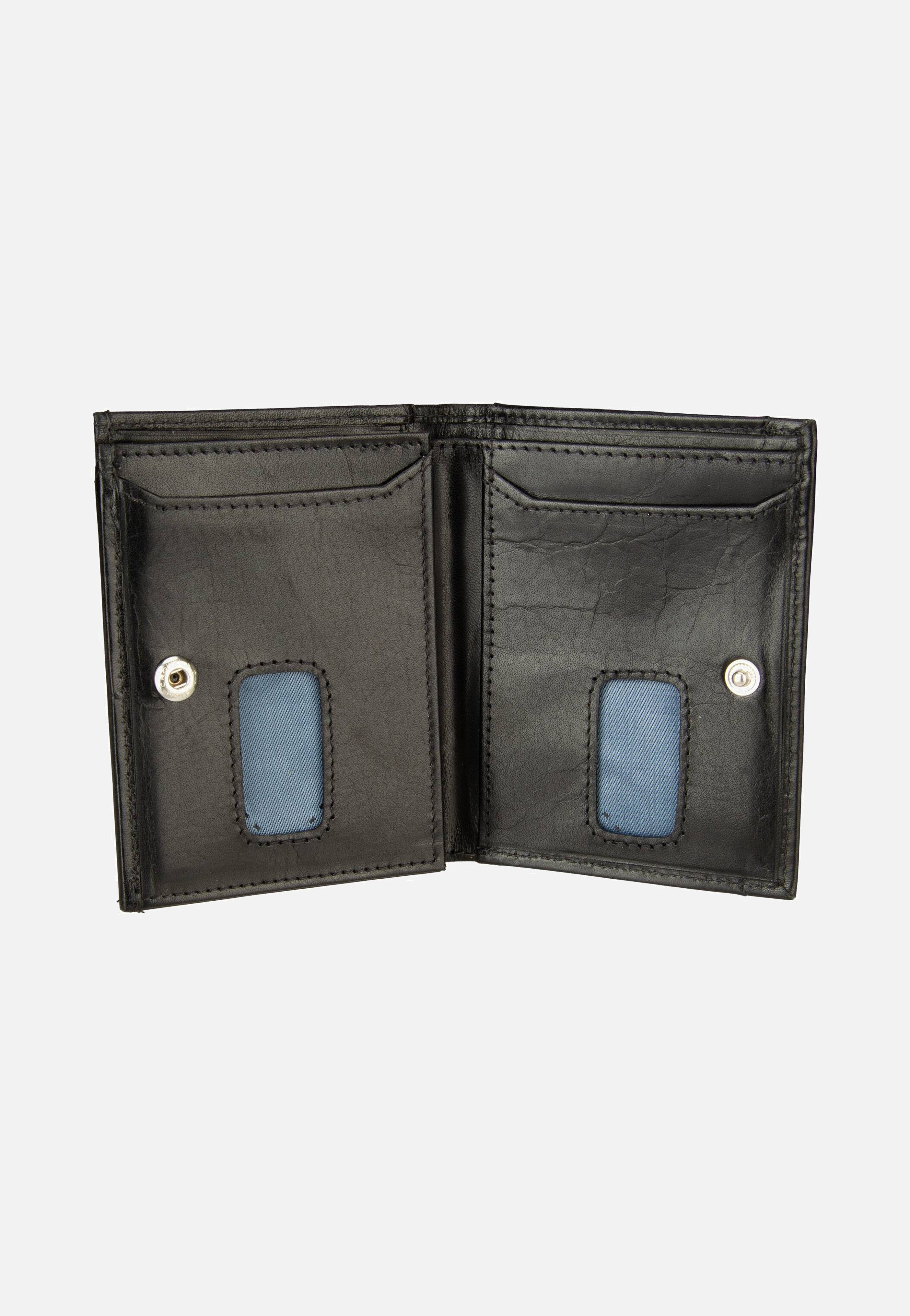 Bugatti Secure Slim Mini Special 1480R Schwarz Portemonnaie