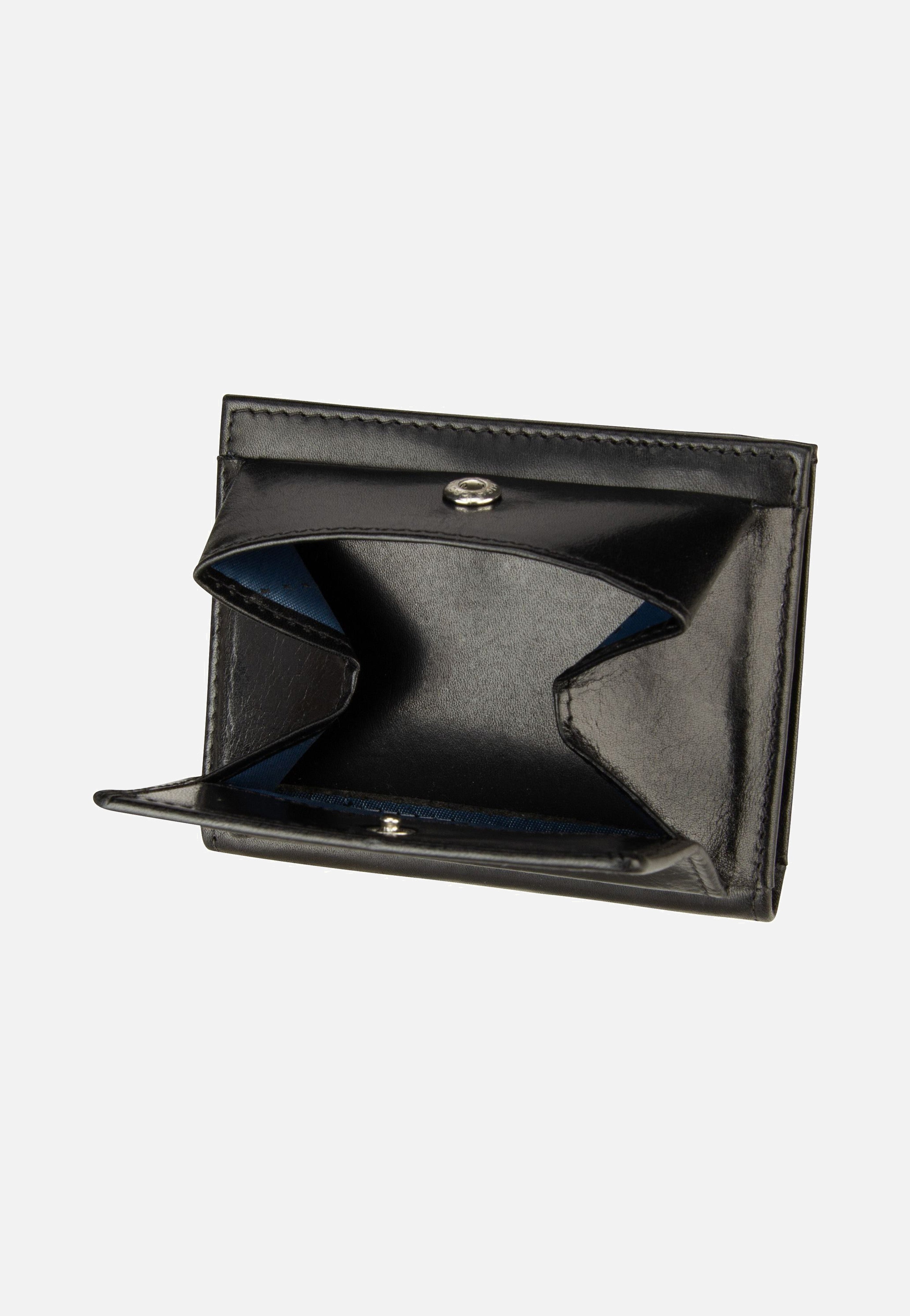 Bugatti Secure Slim Mini Special 1480R Schwarz Portemonnaie