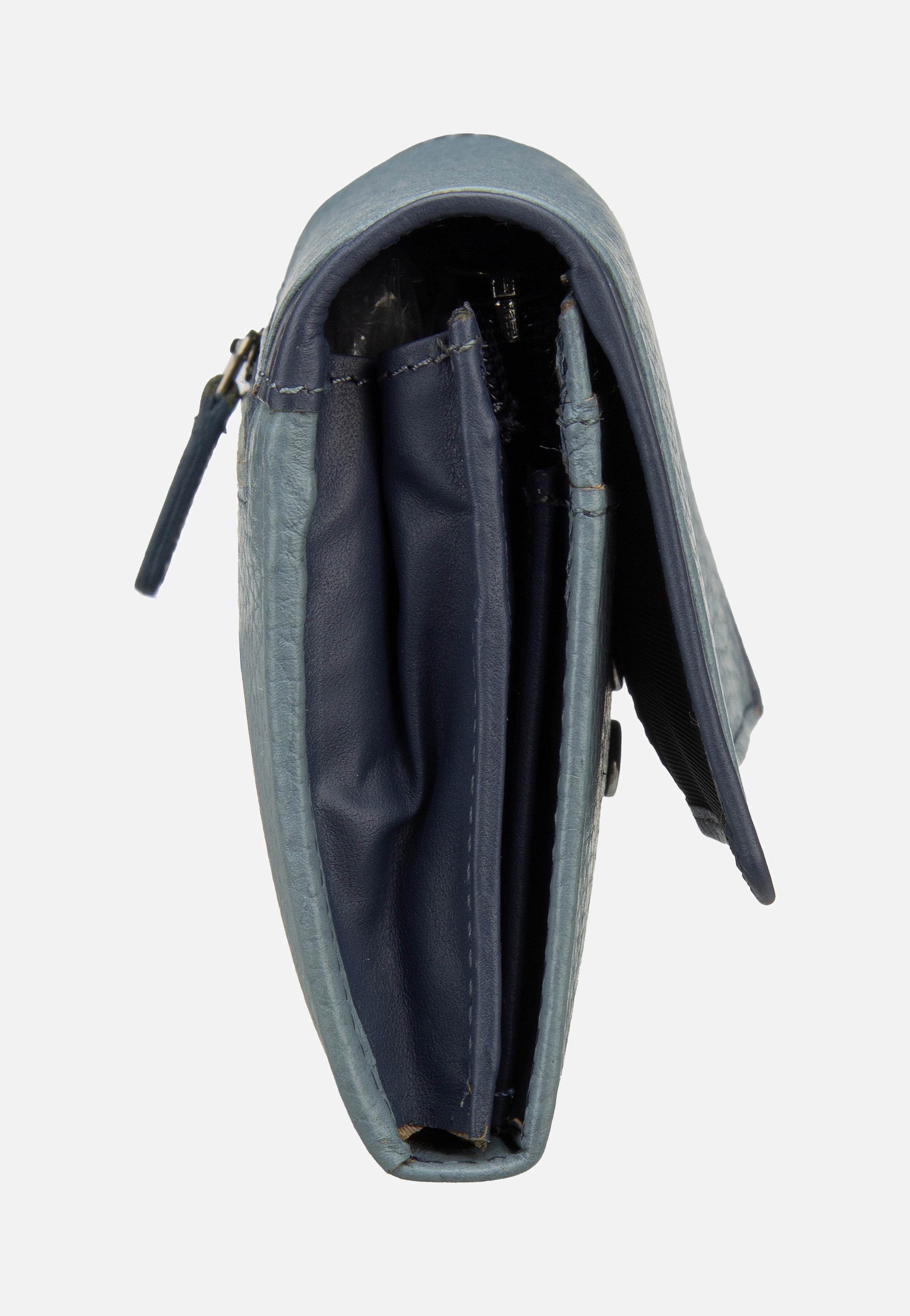 Bugatti Sina Ladies Long With Flap Denim Portemonnaie