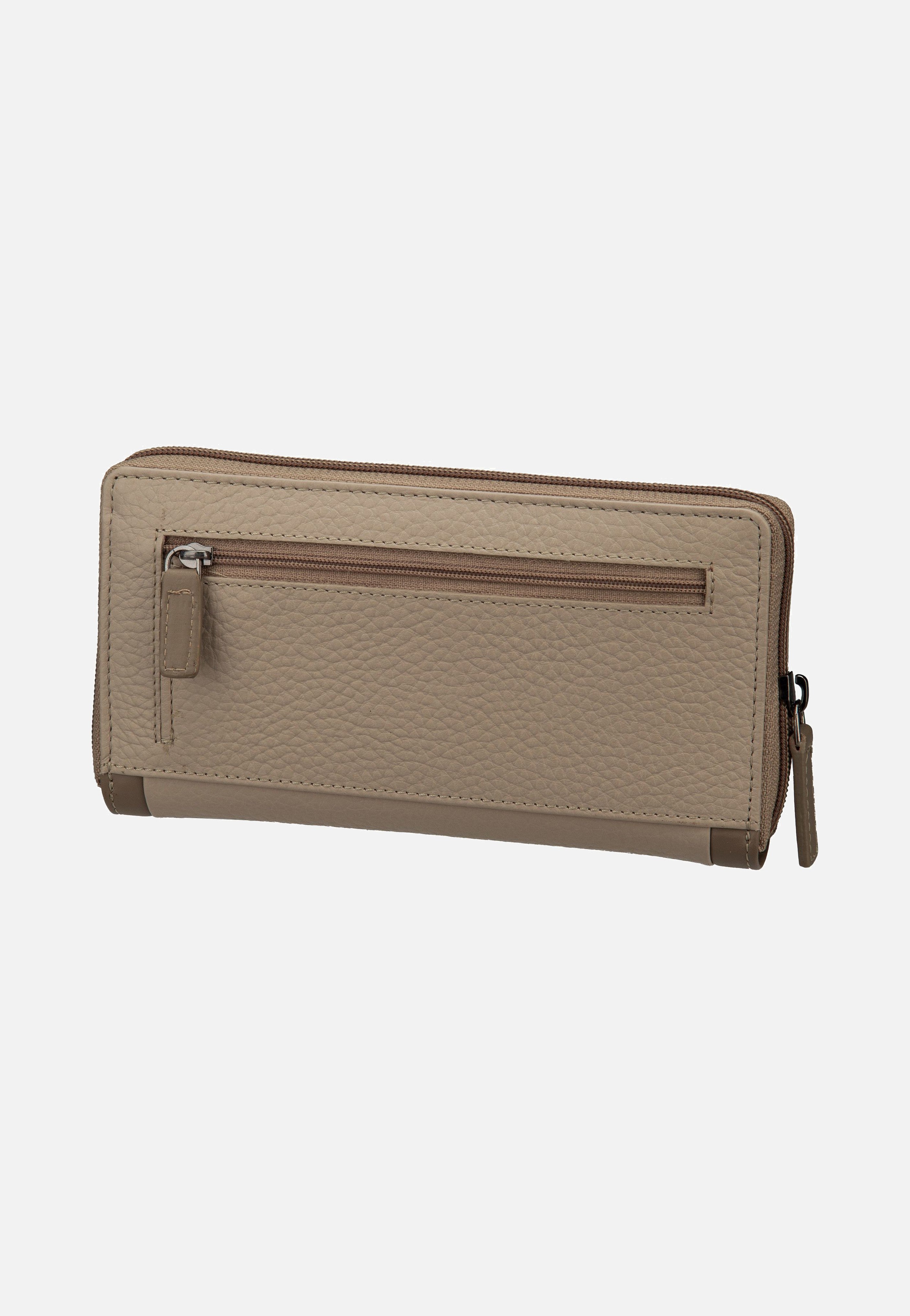 Bugatti Sina Ladies Long Zip Beige Portemonnaie