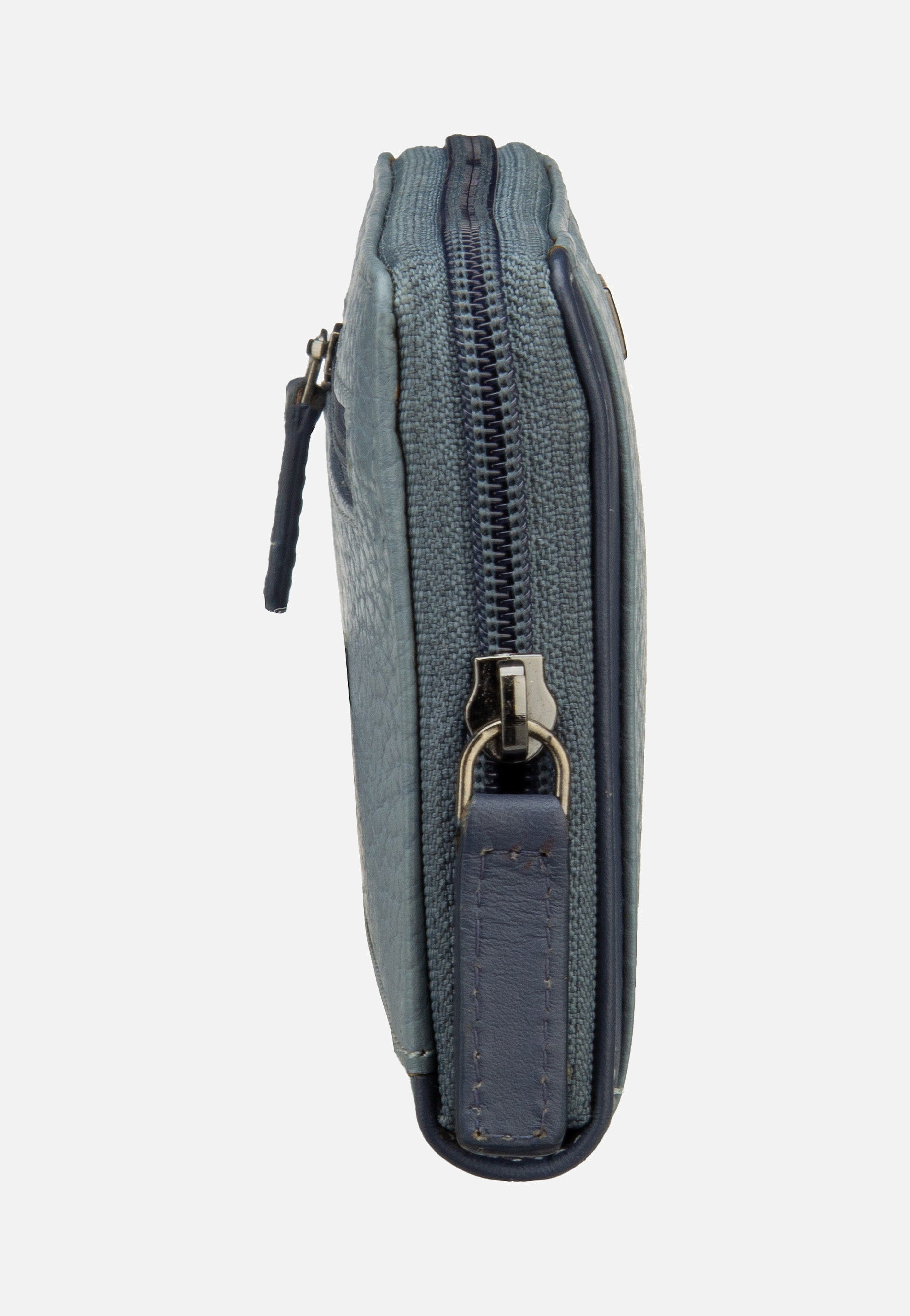 Bugatti Sina Ladies Long Zip Denim Portemonnaie