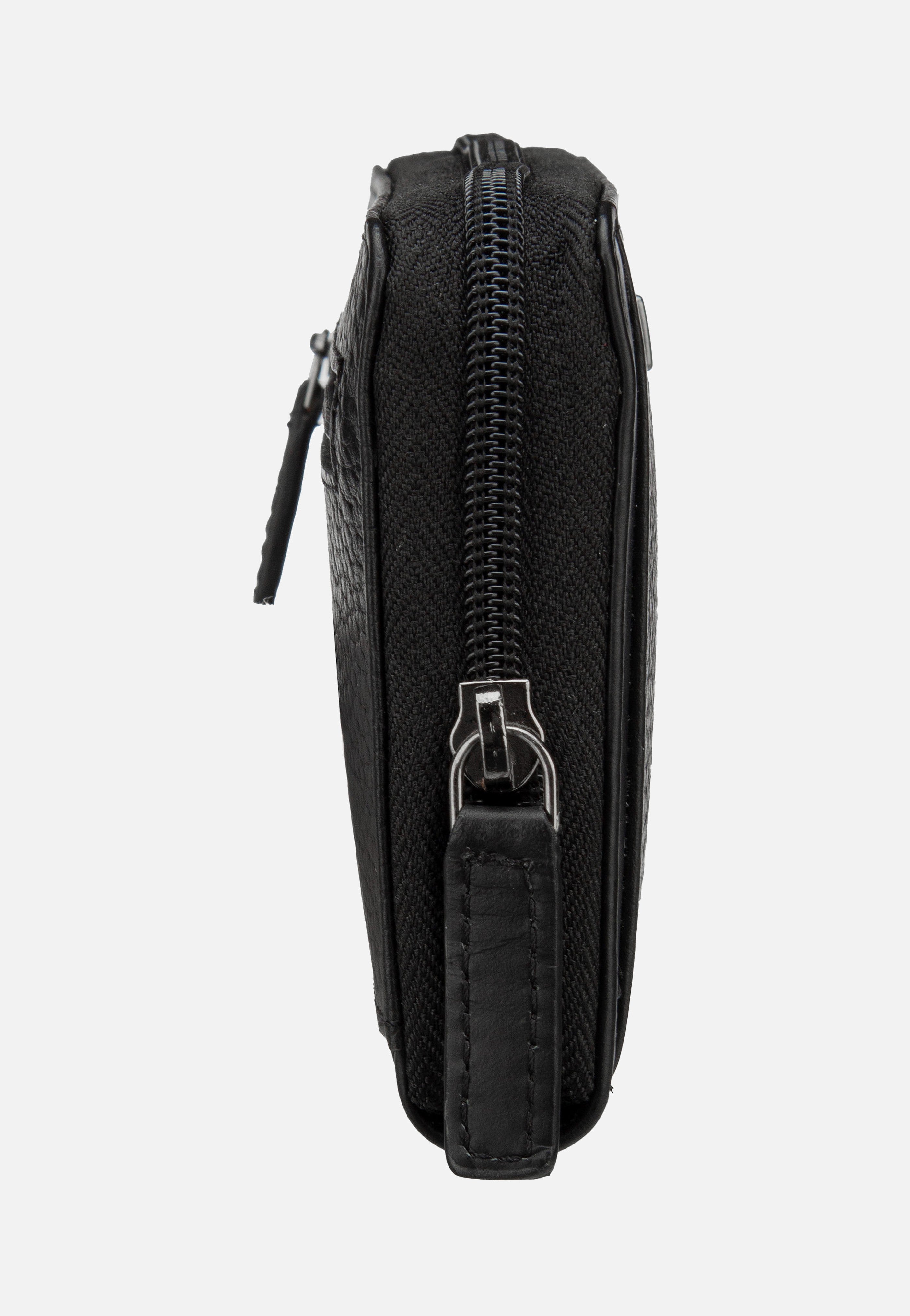 Bugatti Sina Ladies Long Zip Schwarz Portemonnaie