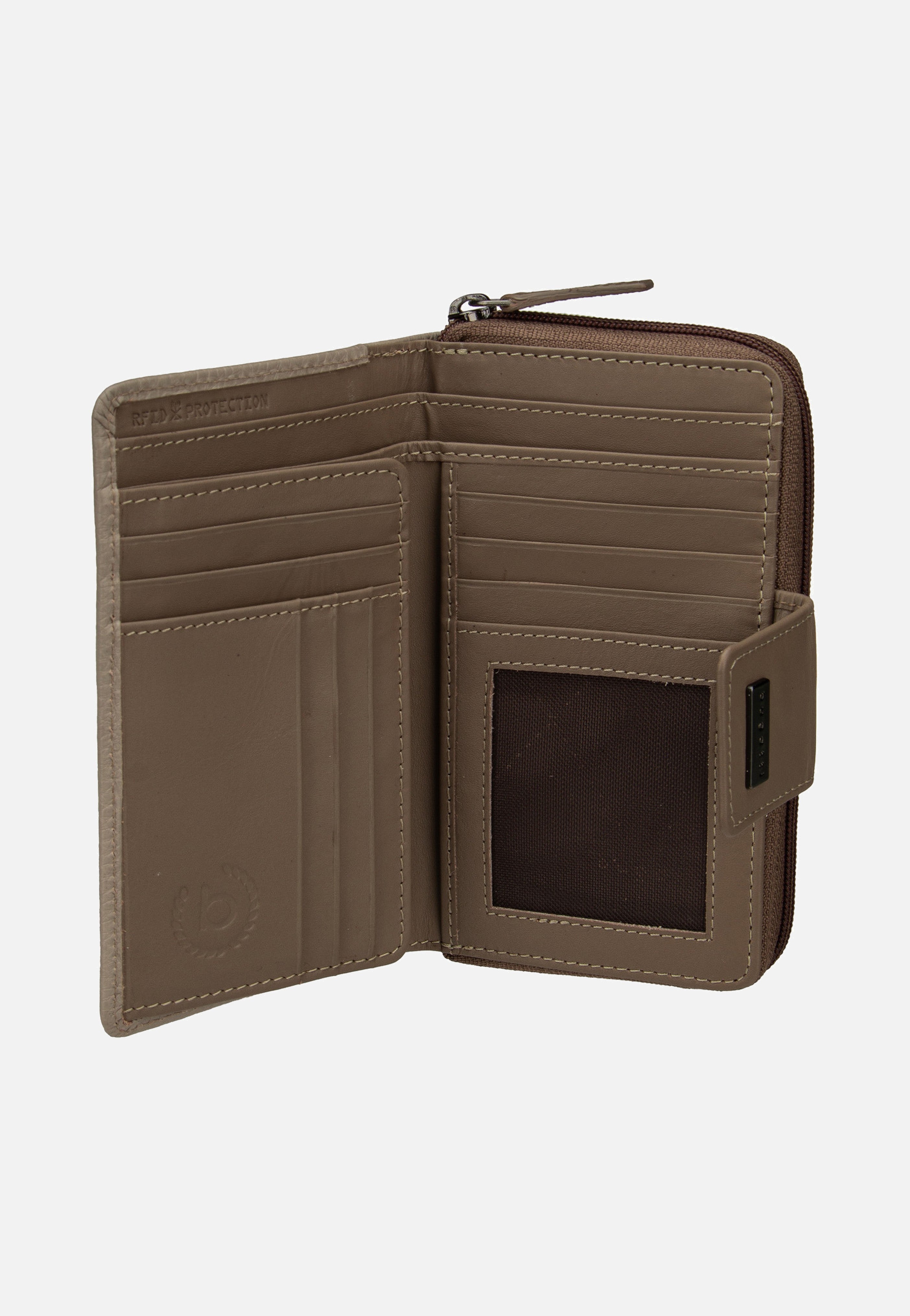 Bugatti Sina Ladies Zip I Beige Portemonnaie