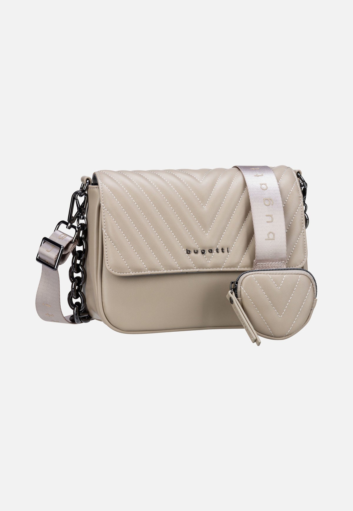 Bugatti Sira Large I Beige Saddle Bag