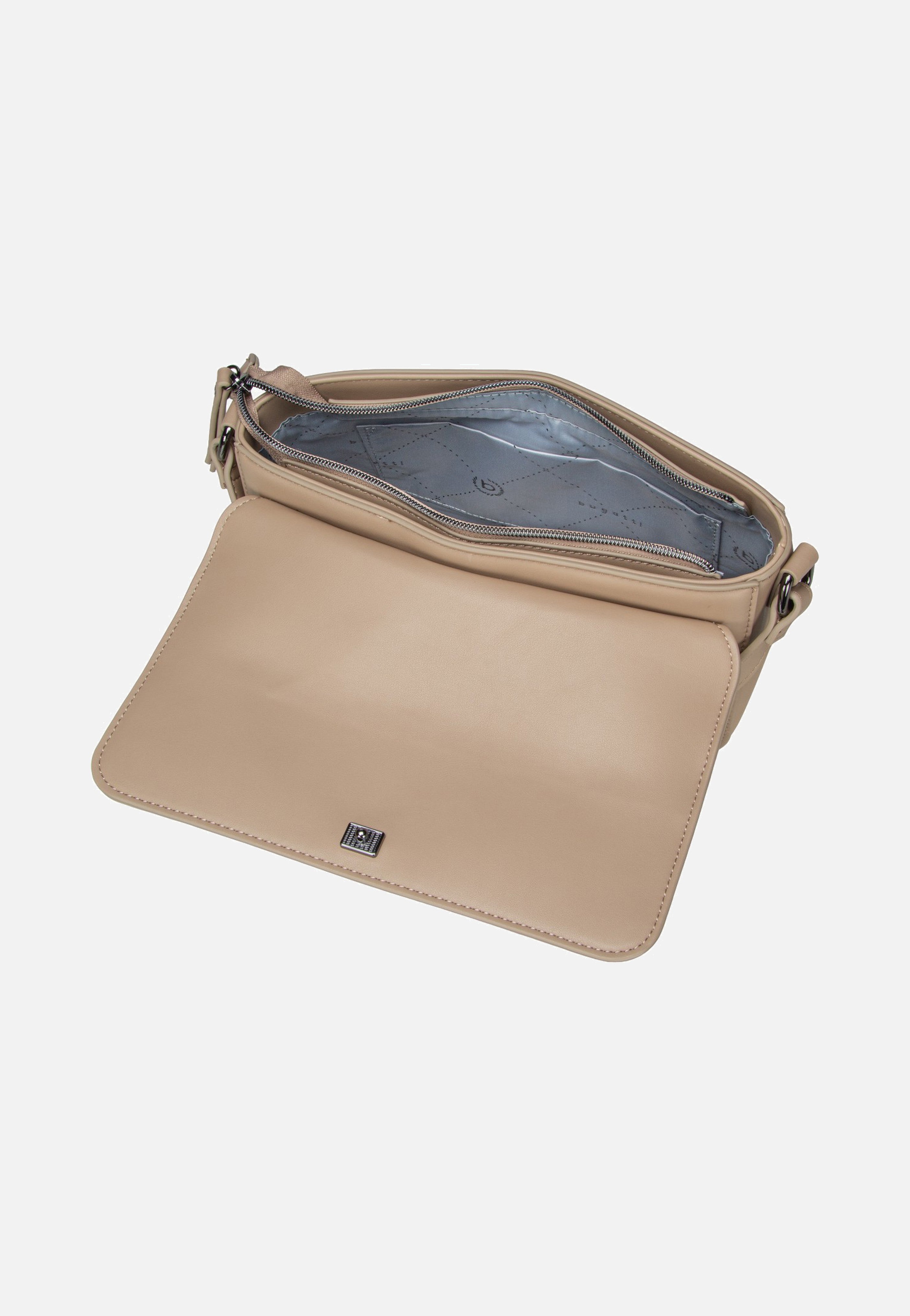 Bugatti Almata Shoulder Bag M Sand Schultertasche