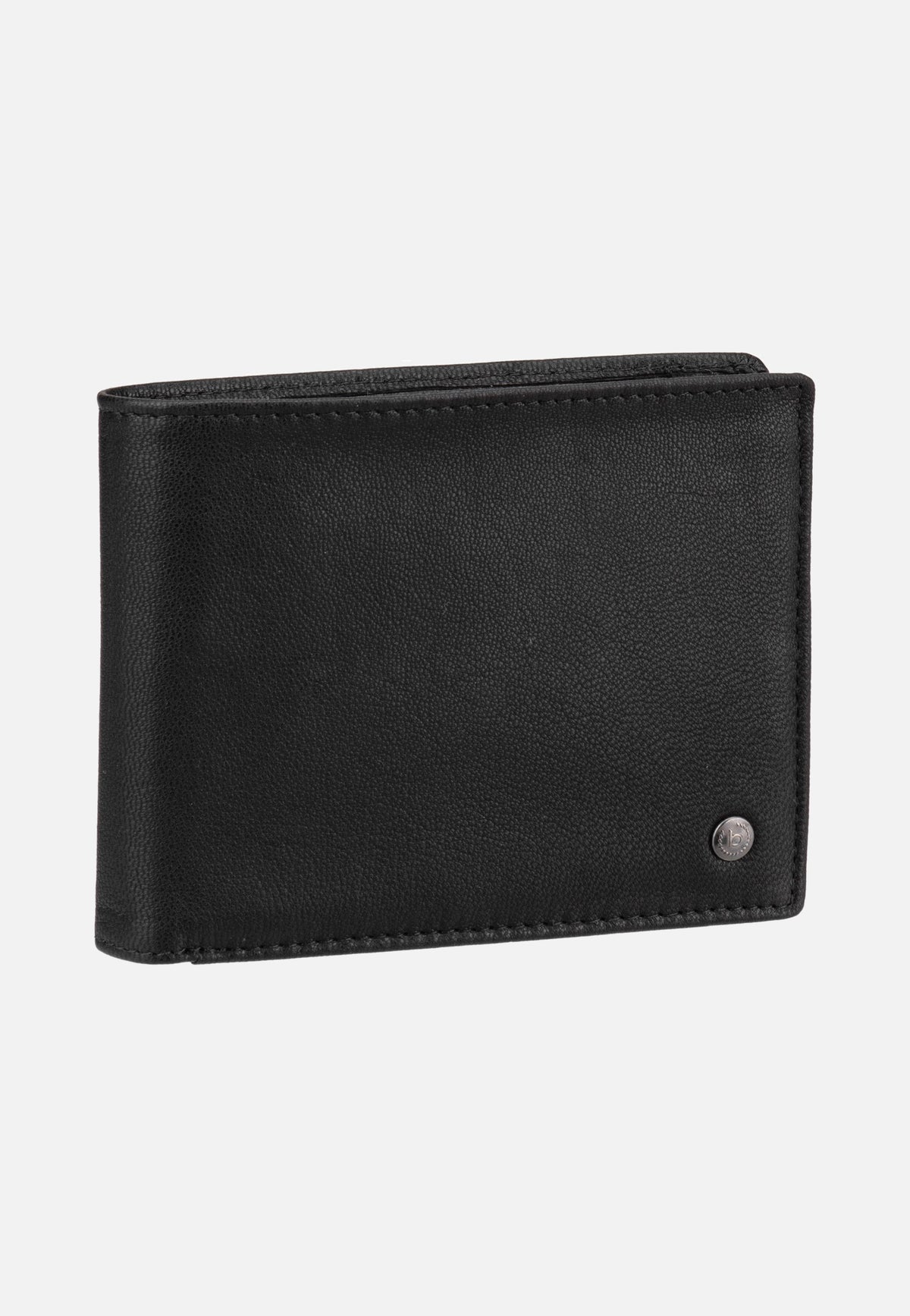Bugatti Black Magic Wallet With Flap Black Portemonnaie